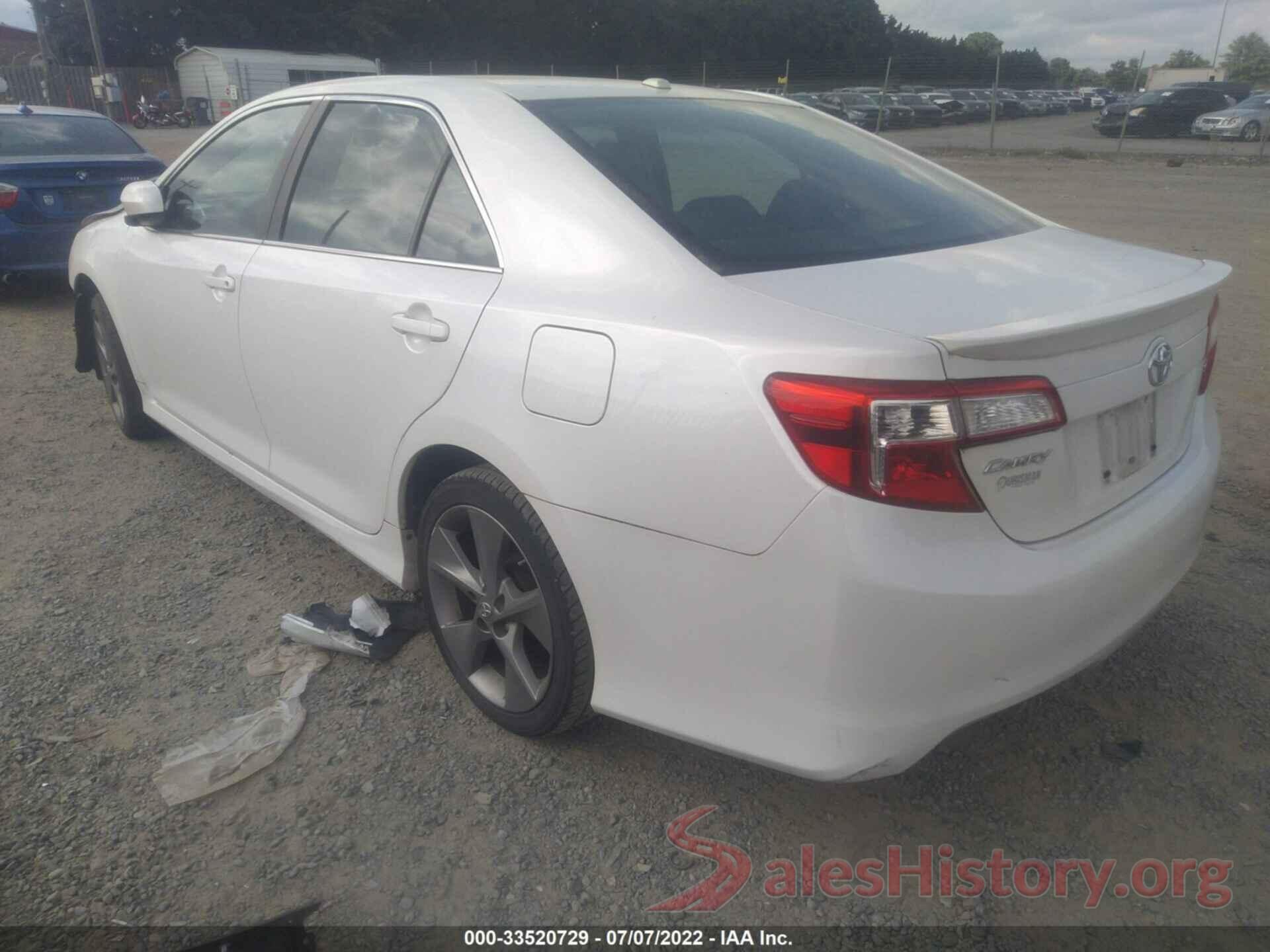 4T1BF1FK8CU618620 2012 TOYOTA CAMRY