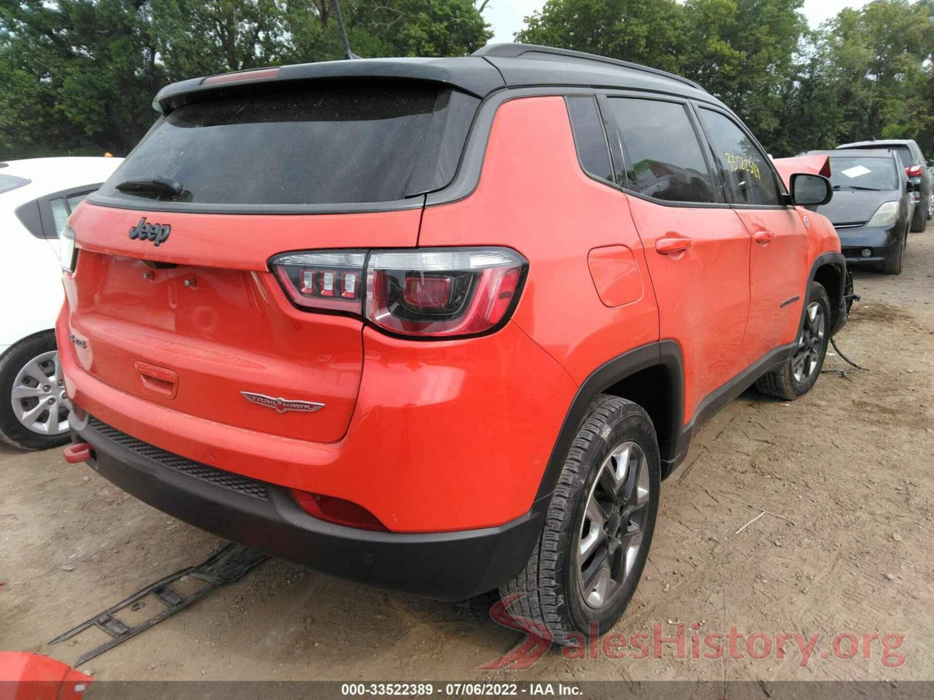 3C4NJDDB6JT264110 2018 JEEP COMPASS