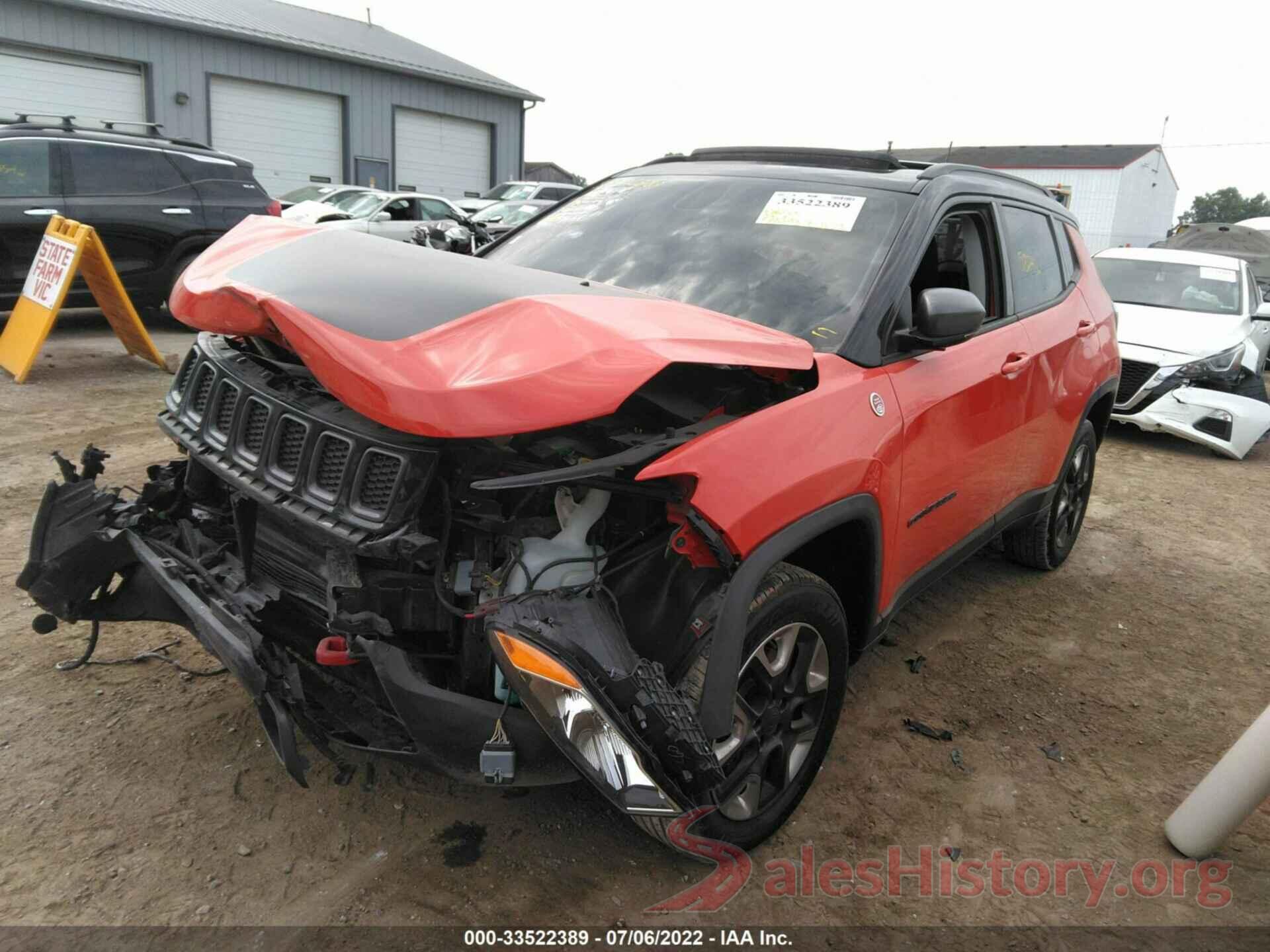 3C4NJDDB6JT264110 2018 JEEP COMPASS