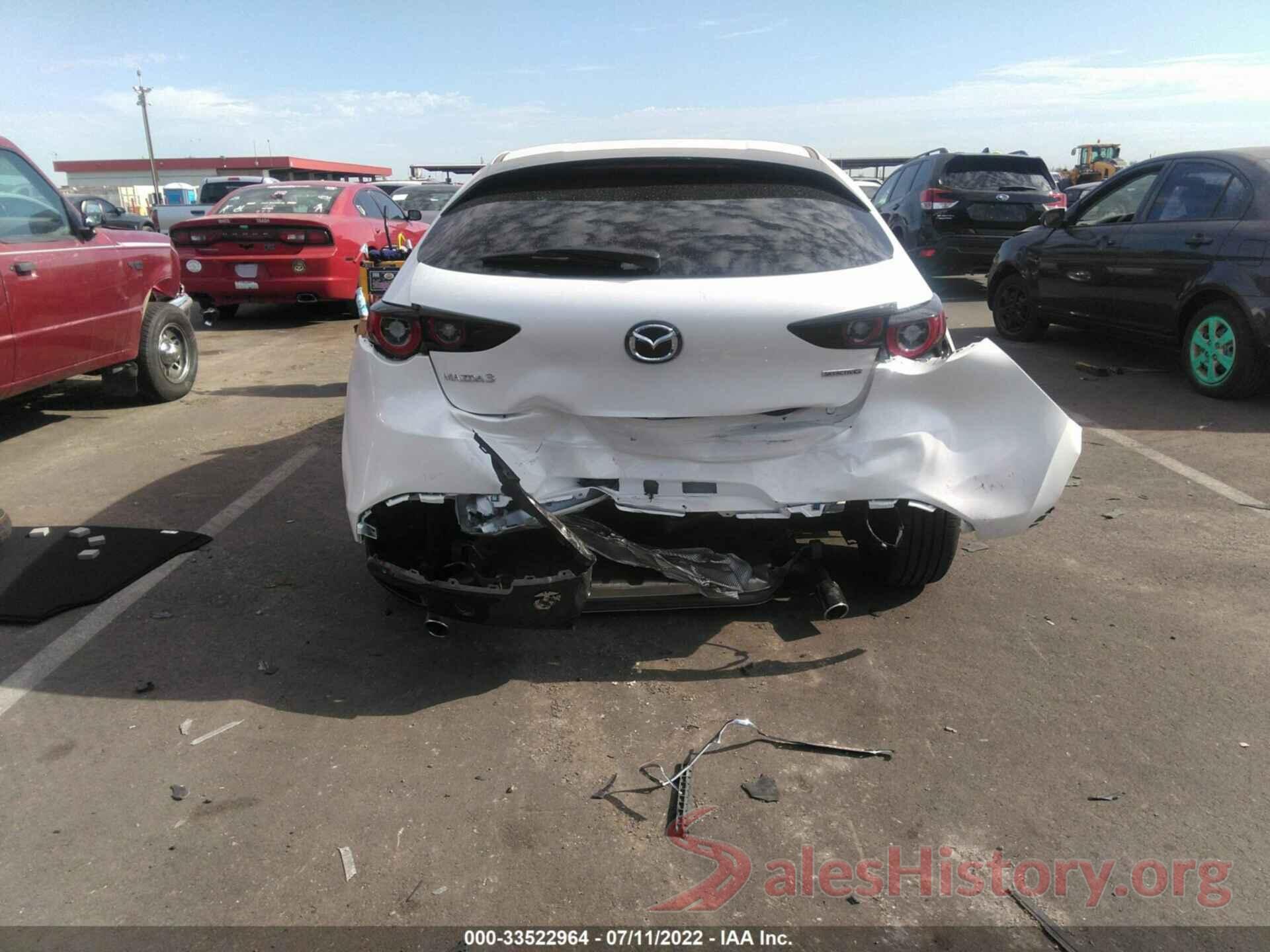 JM1BPAJL7N1506025 2022 MAZDA MAZDA3 HATCHBACK