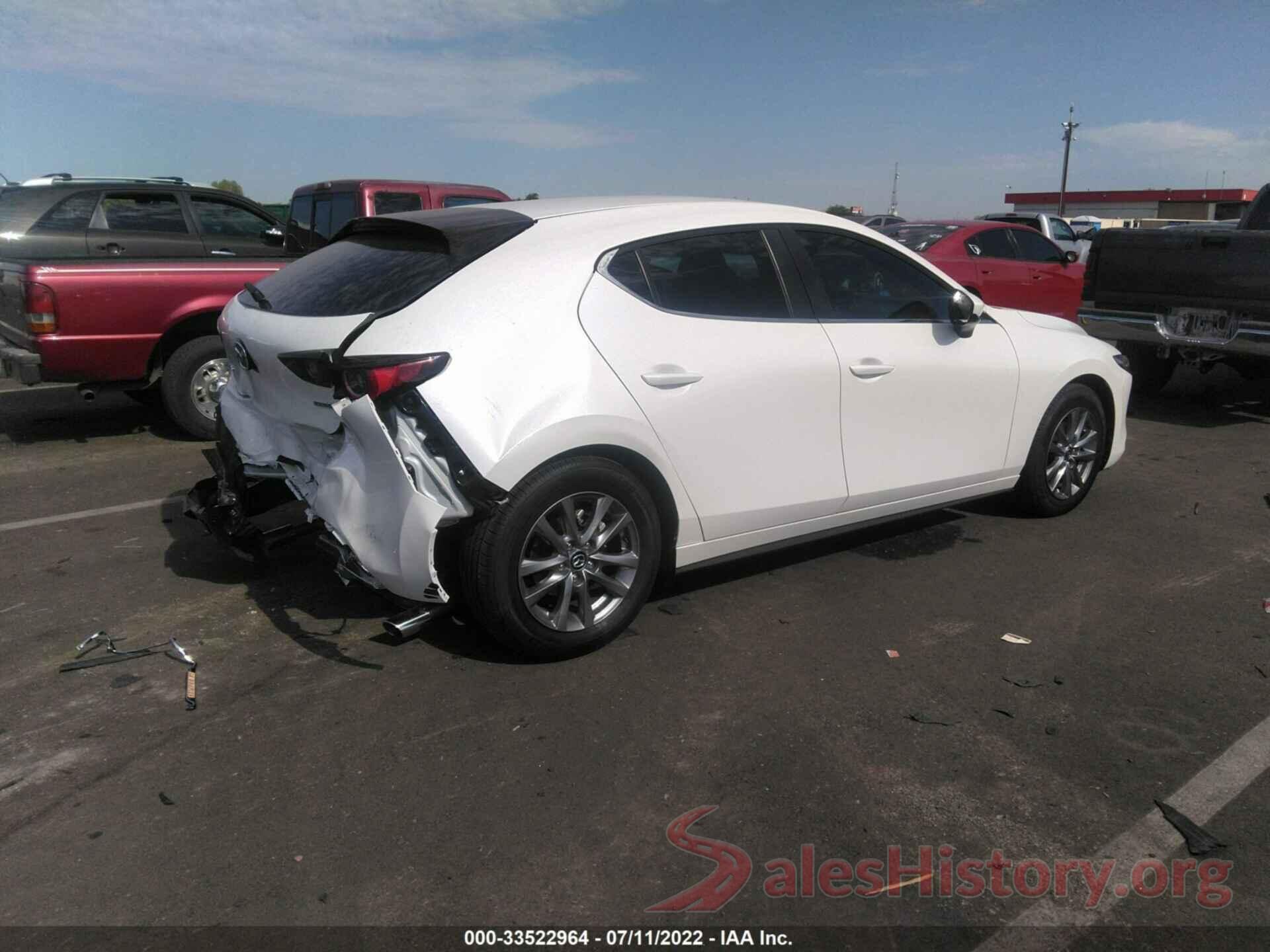 JM1BPAJL7N1506025 2022 MAZDA MAZDA3 HATCHBACK