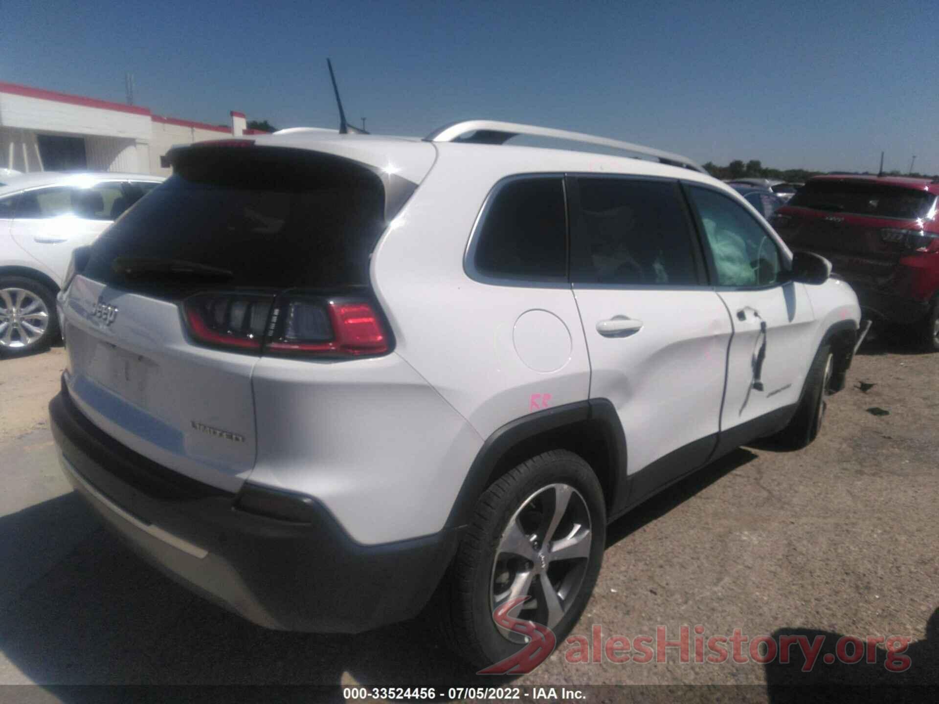 1C4PJLDB7LD614937 2020 JEEP CHEROKEE