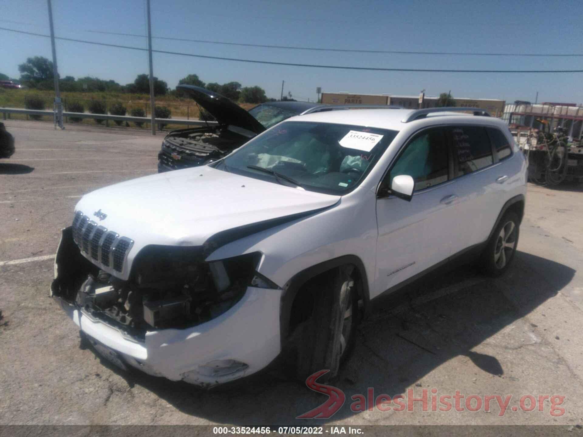 1C4PJLDB7LD614937 2020 JEEP CHEROKEE