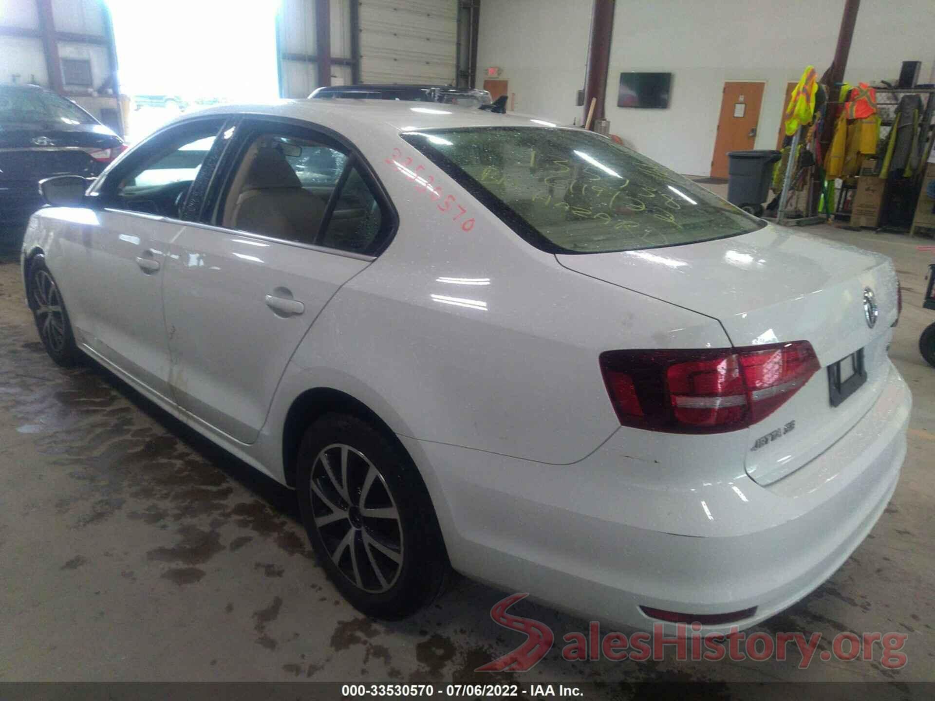 3VWDB7AJ9HM294368 2017 VOLKSWAGEN JETTA