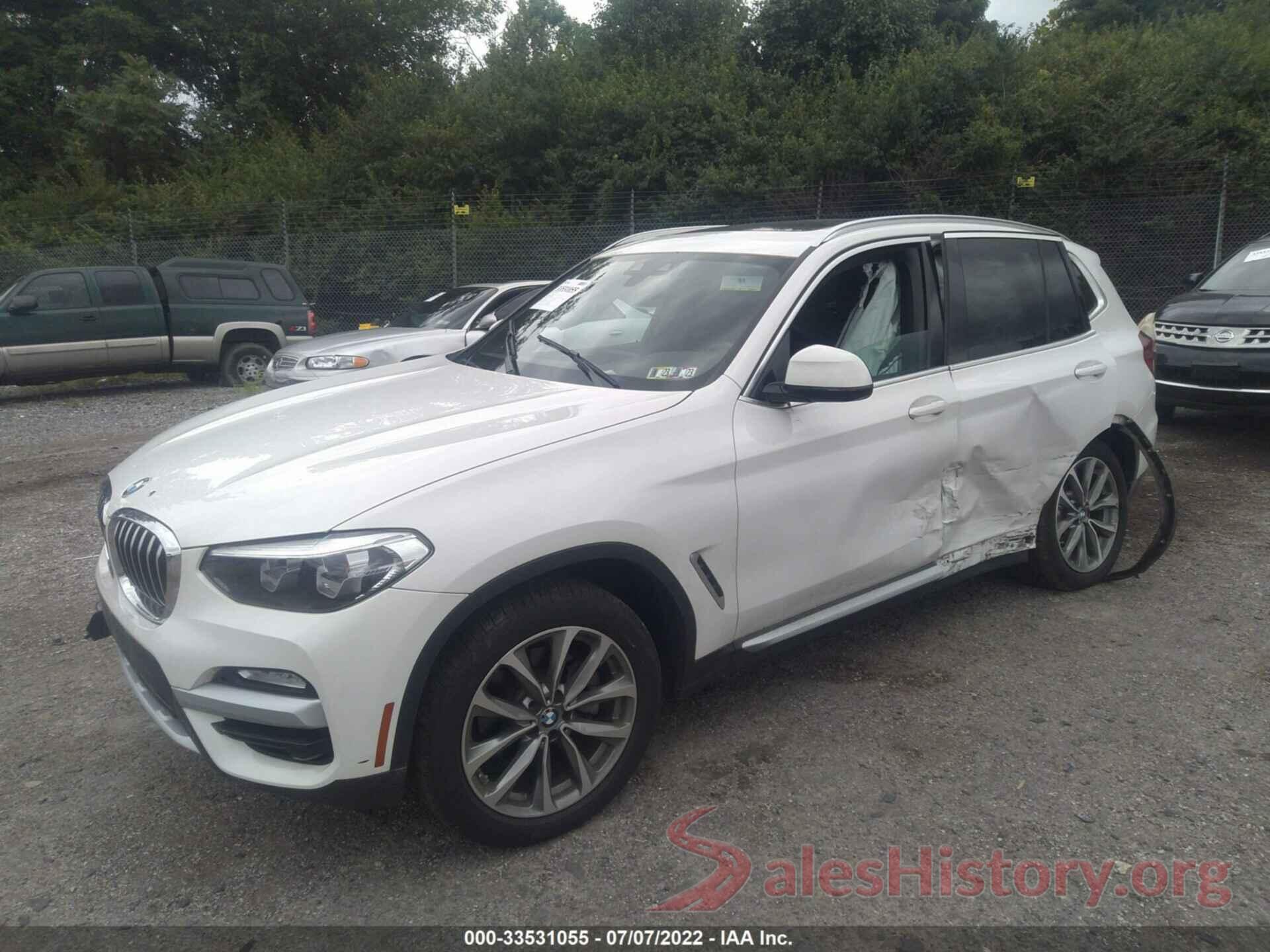 5UXTR9C50KLD92494 2019 BMW X3