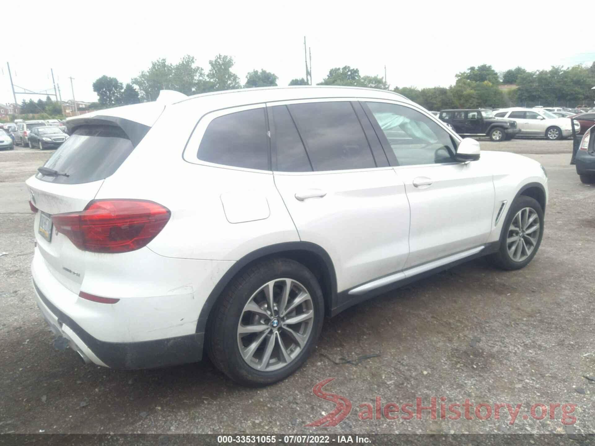 5UXTR9C50KLD92494 2019 BMW X3