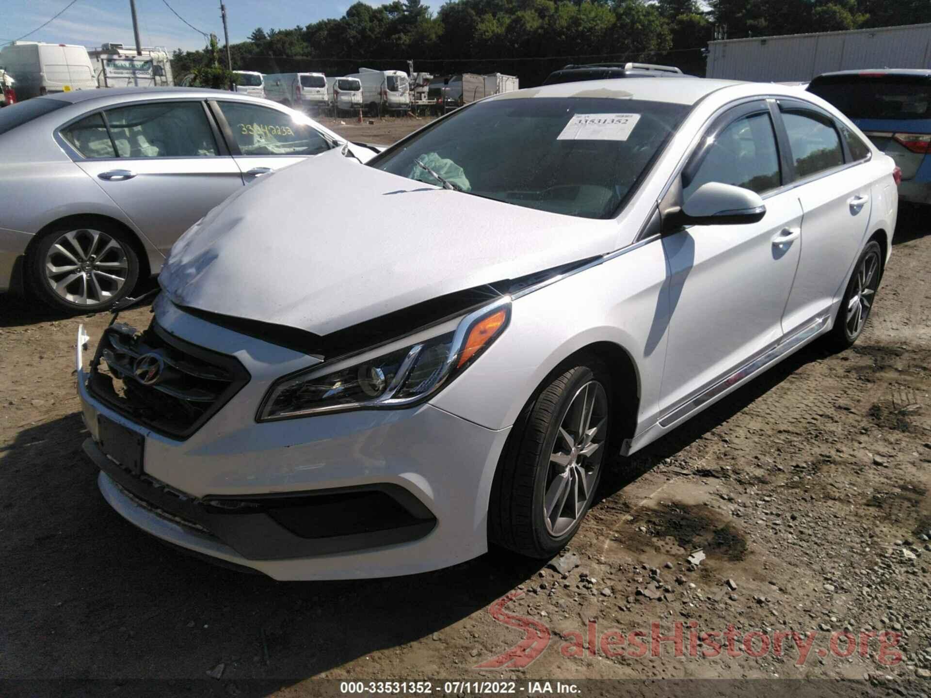 5NPE34AB7HH510025 2017 HYUNDAI SONATA