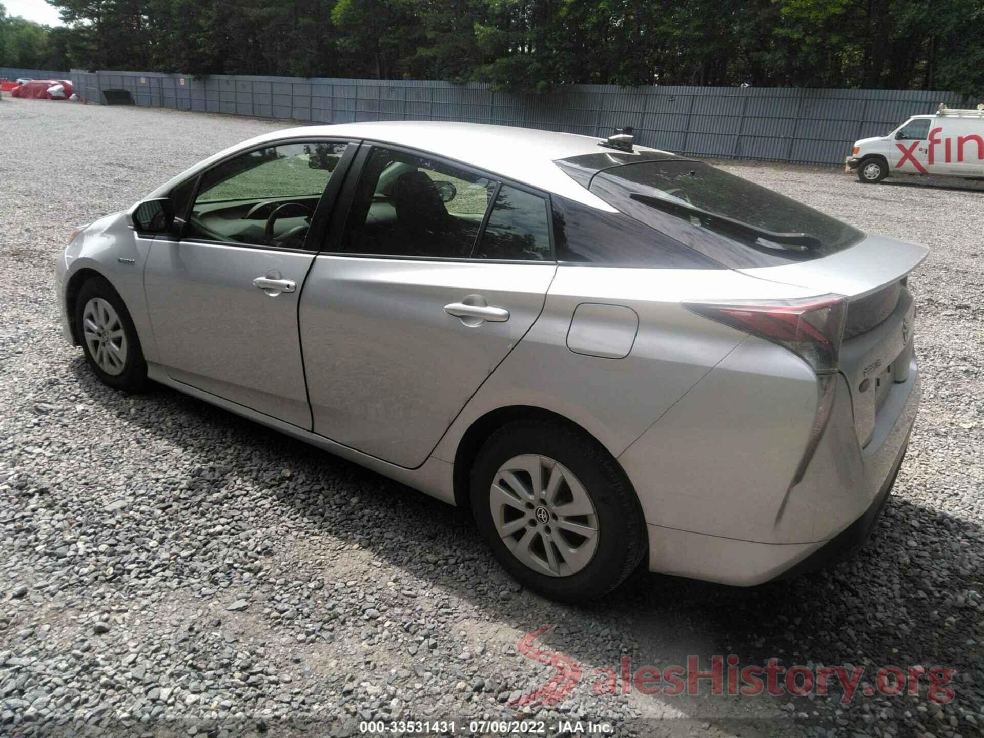 JTDKBRFU7G3514793 2016 TOYOTA PRIUS