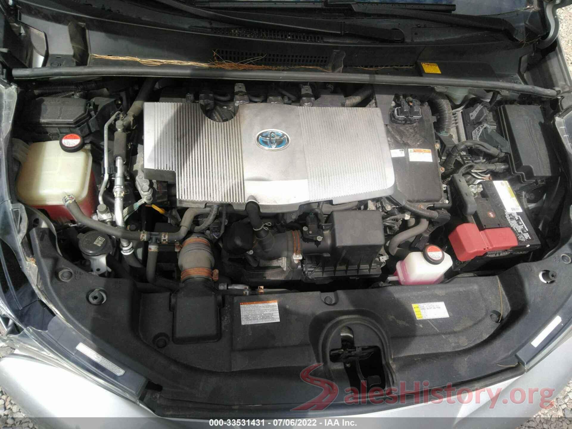 JTDKBRFU7G3514793 2016 TOYOTA PRIUS