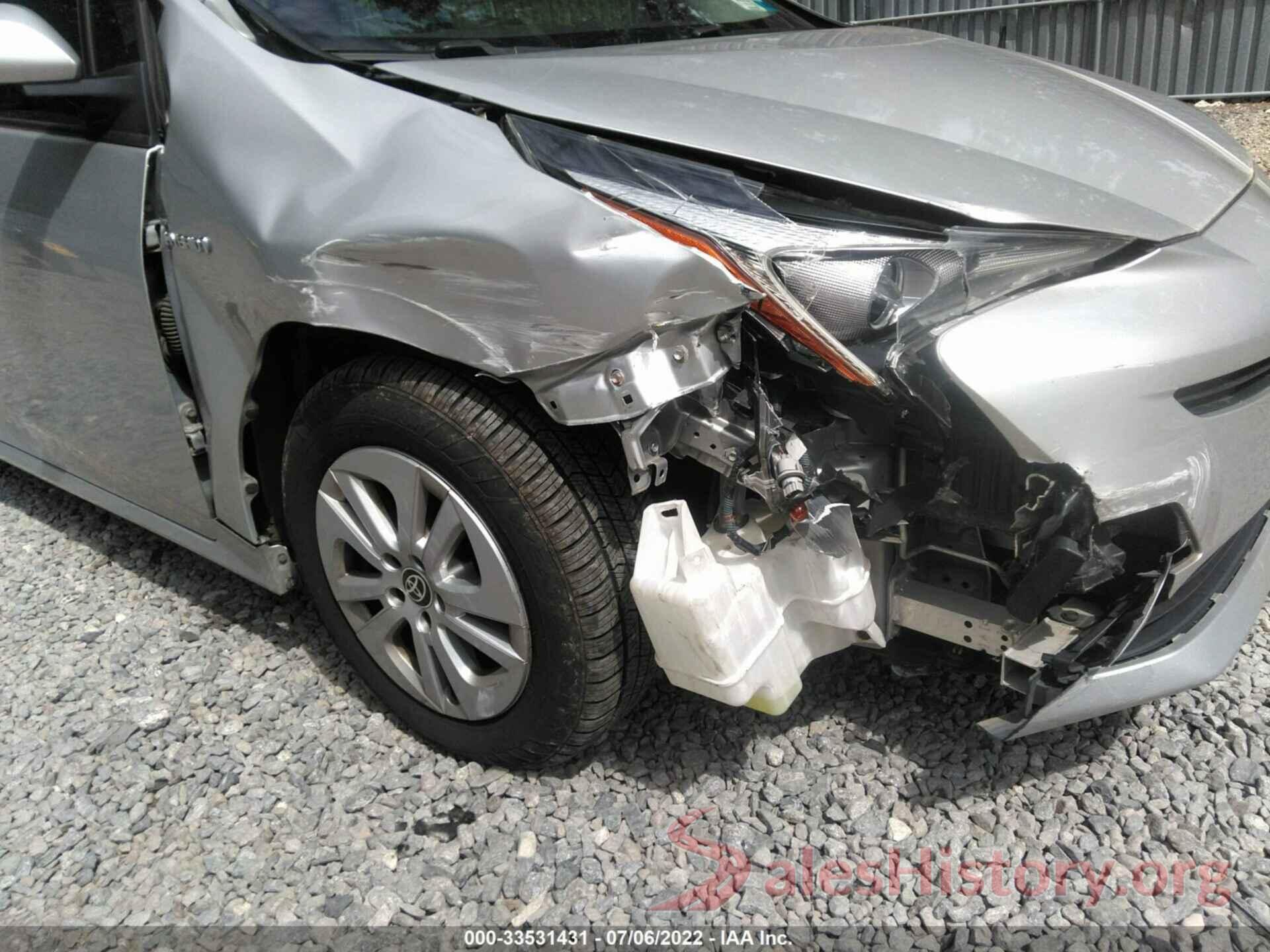 JTDKBRFU7G3514793 2016 TOYOTA PRIUS