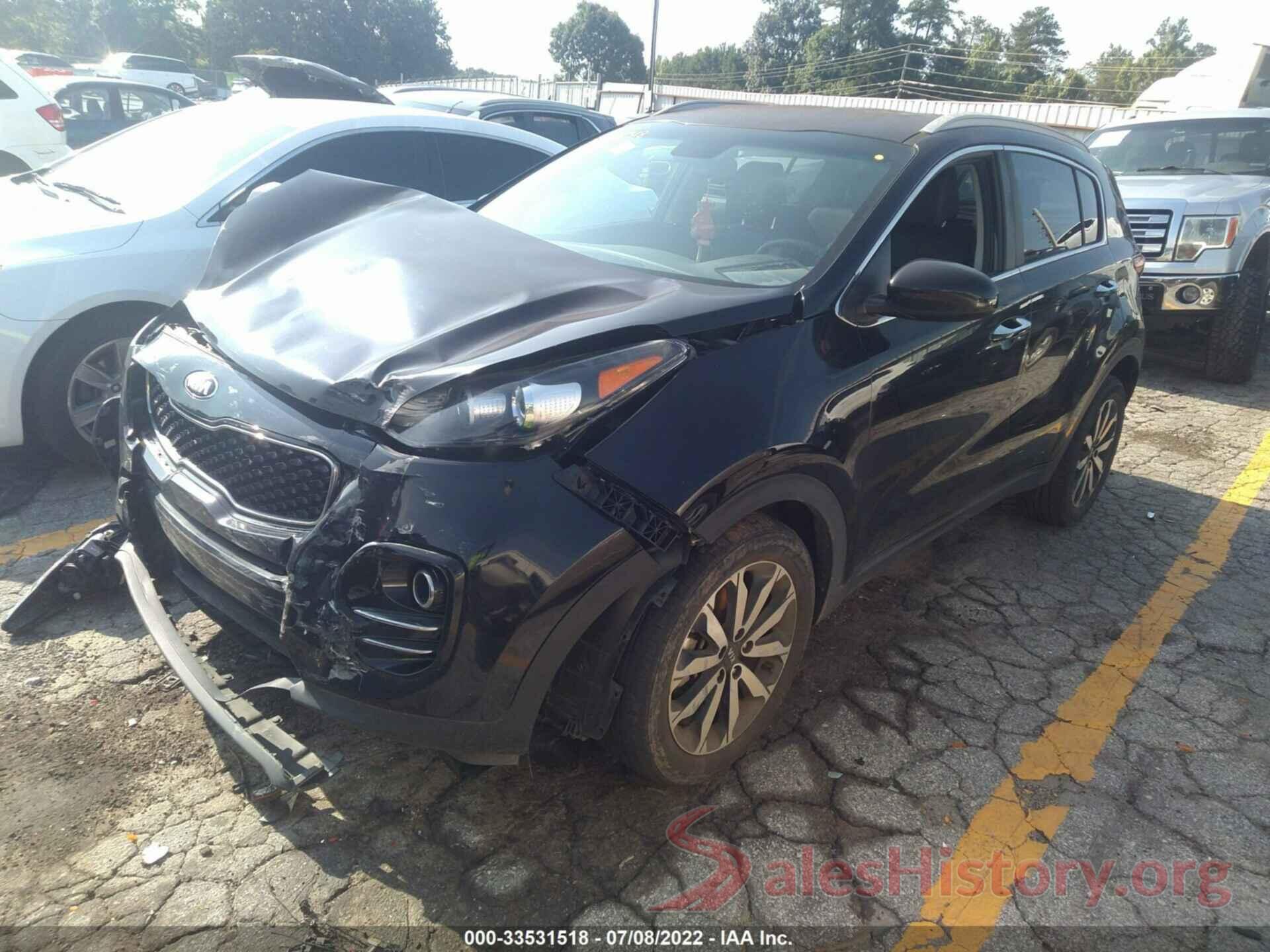 KNDPN3AC0H7292097 2017 KIA SPORTAGE