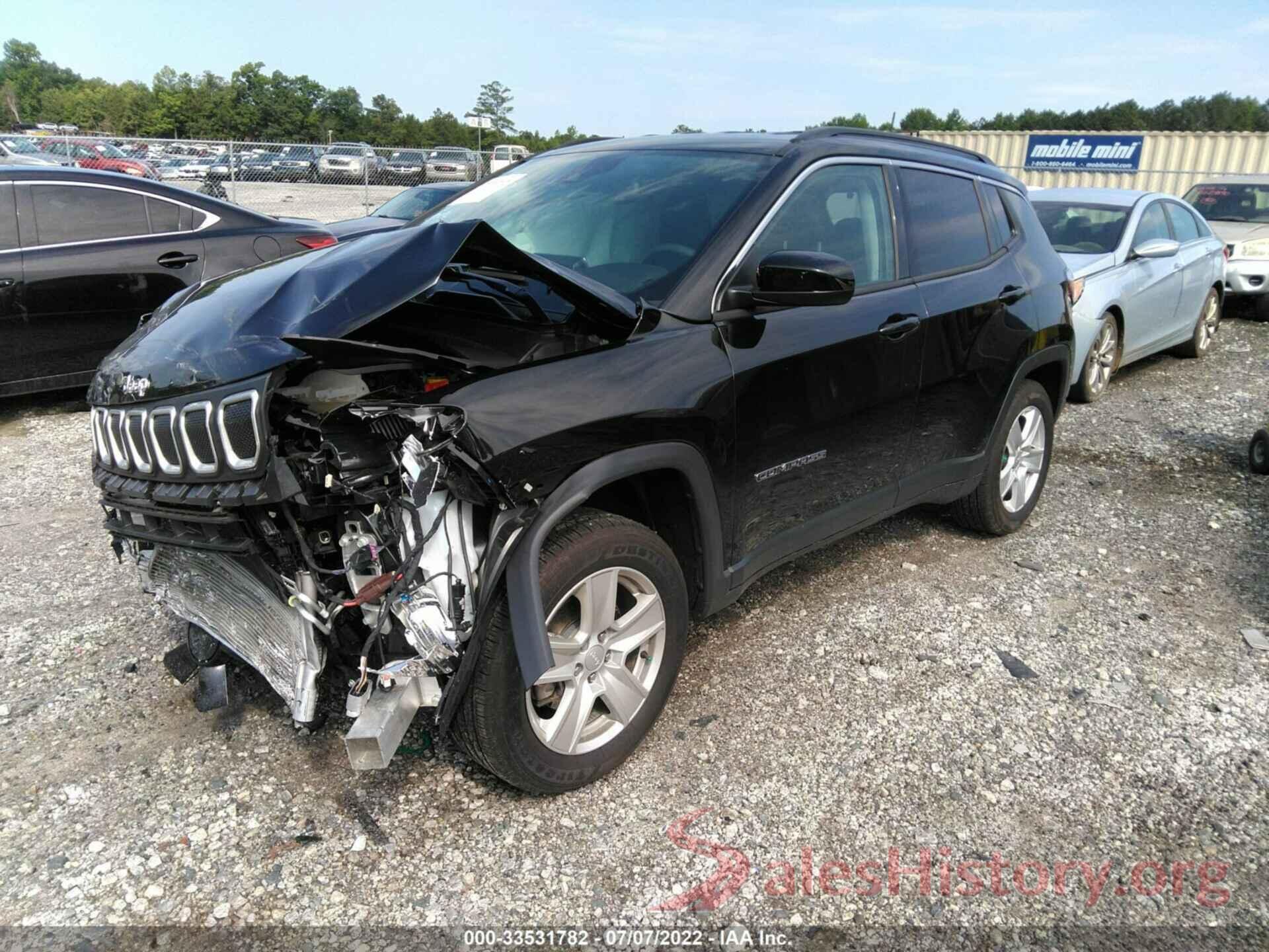 3C4NJDBB1NT141713 2022 JEEP COMPASS