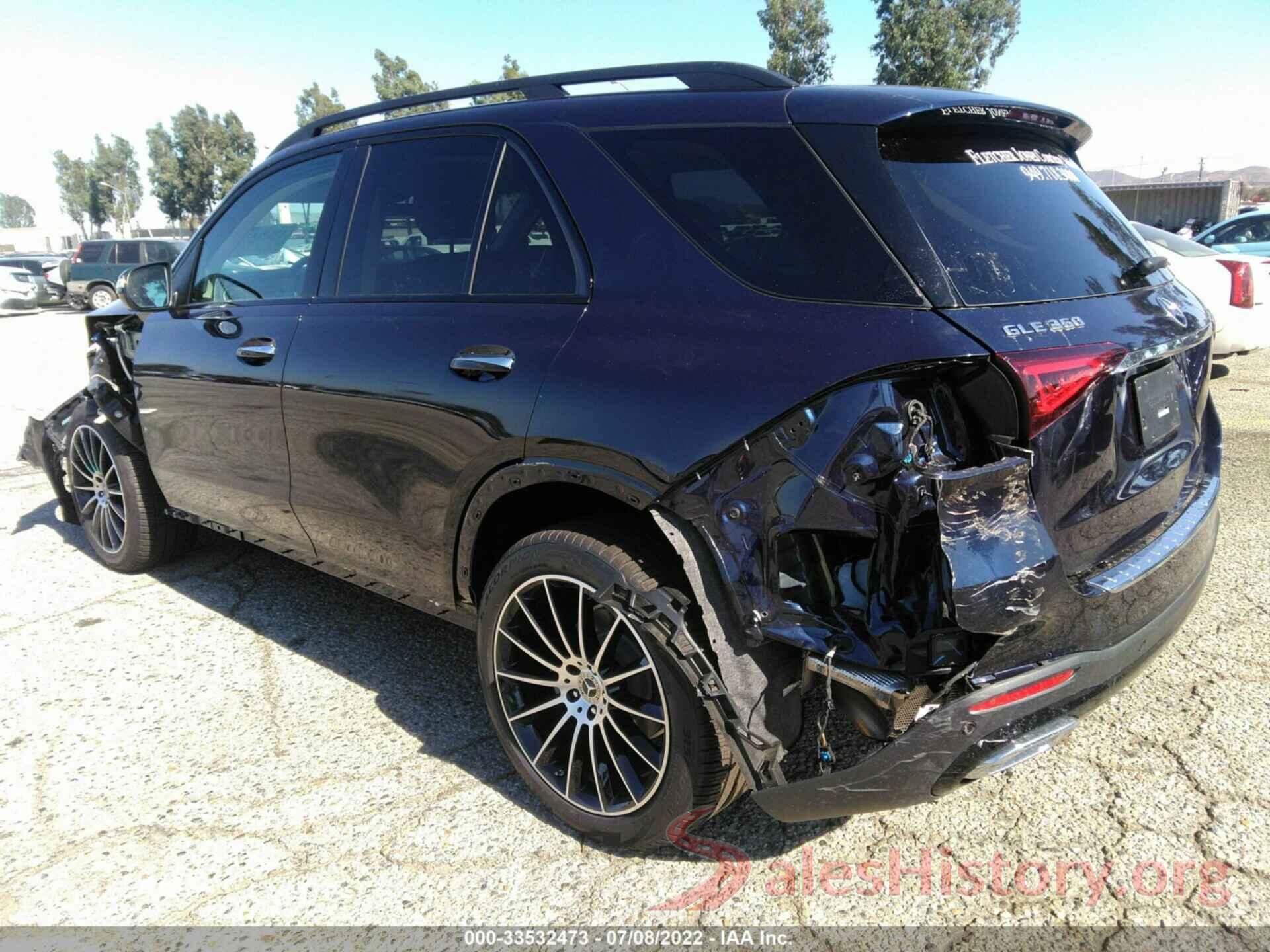 4JGFB4JB1NA665286 2022 MERCEDES-BENZ GLE