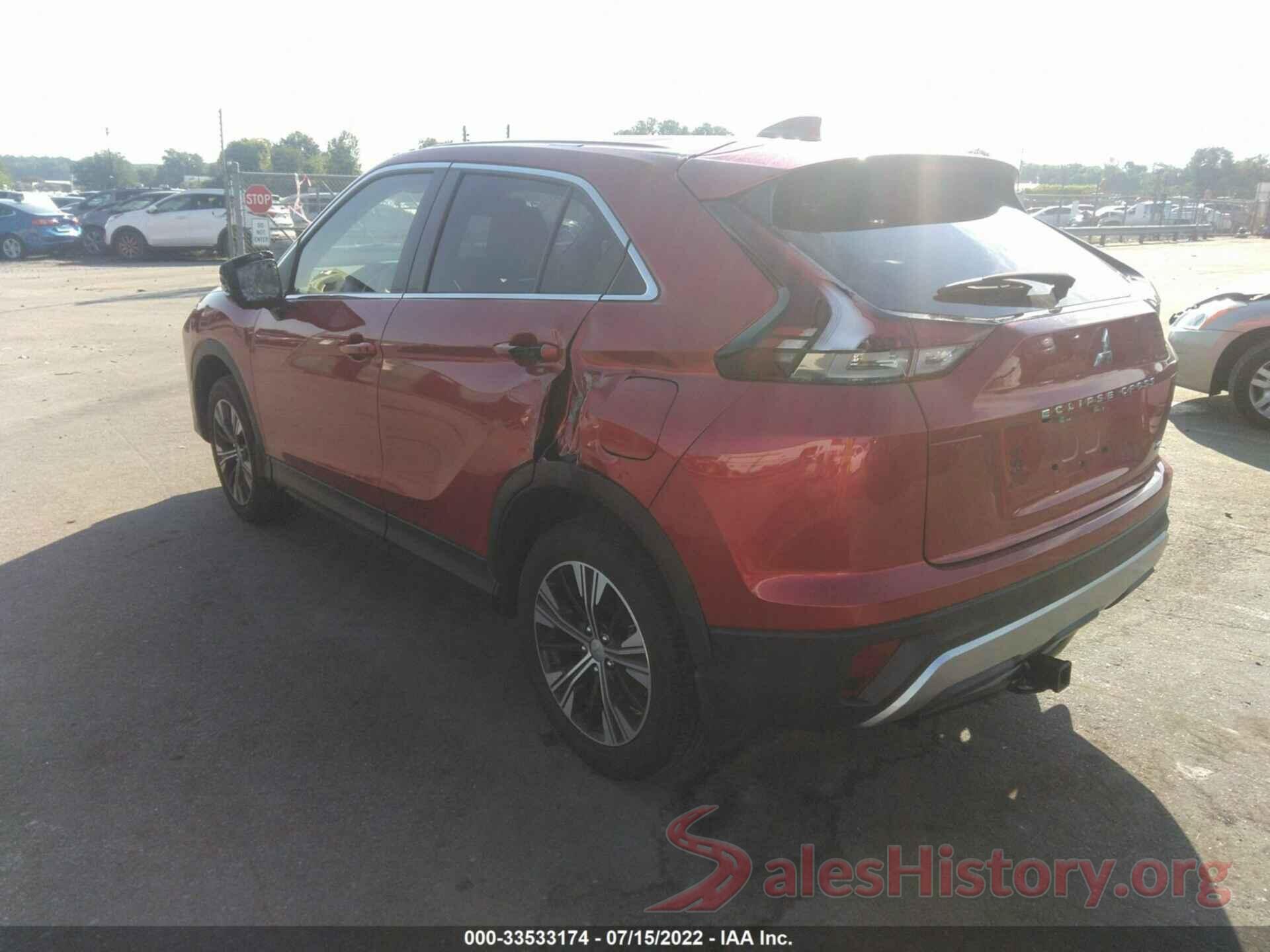 JA4ATWAA4NZ004653 2022 MITSUBISHI ECLIPSE CROSS