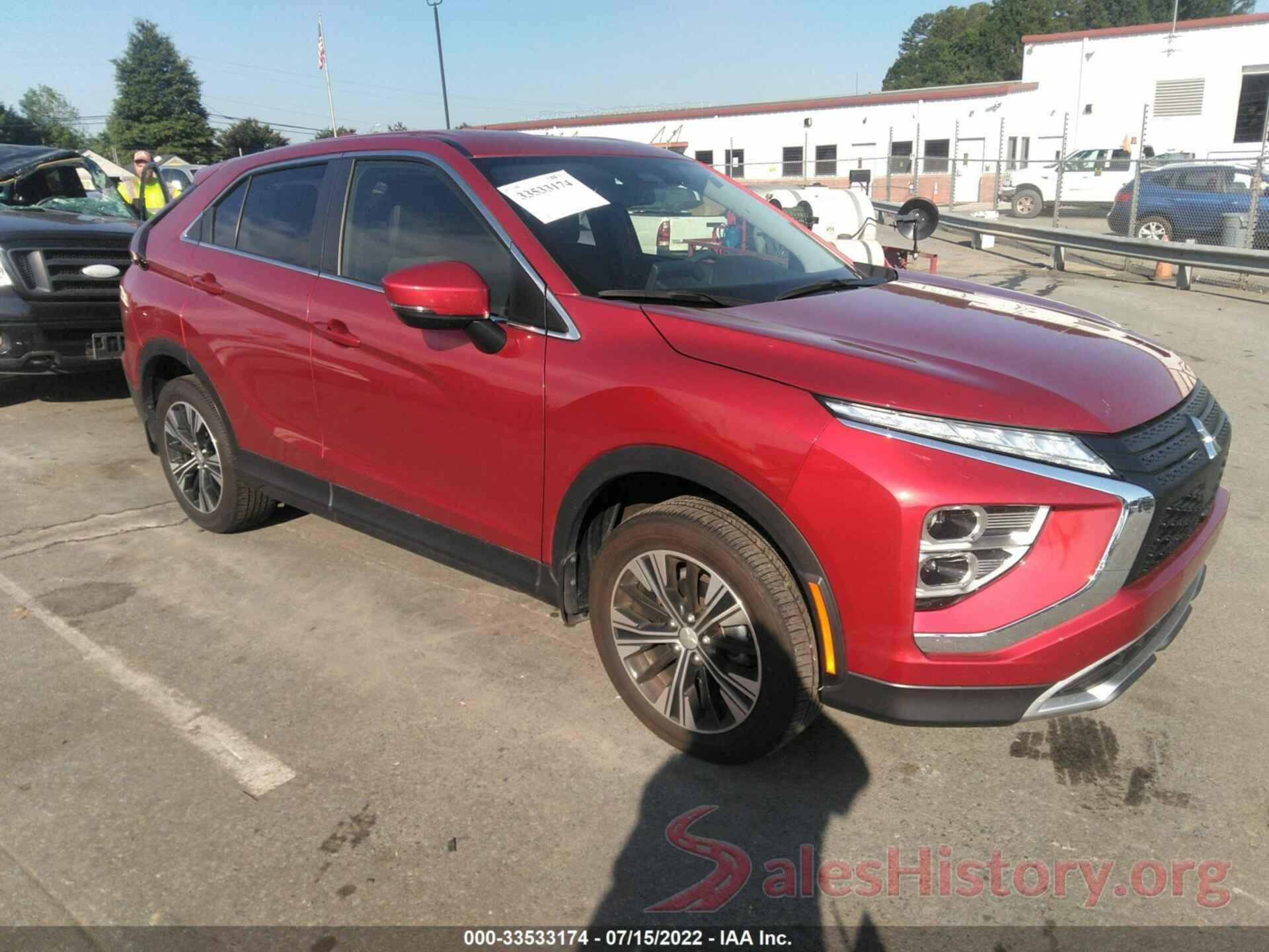 JA4ATWAA4NZ004653 2022 MITSUBISHI ECLIPSE CROSS