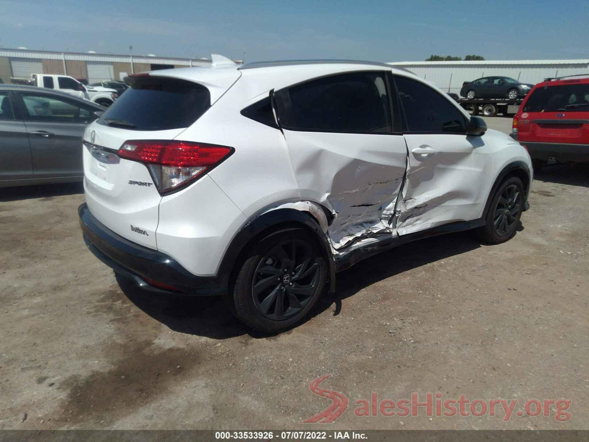 3CZRU5H10MM710079 2021 HONDA HR-V