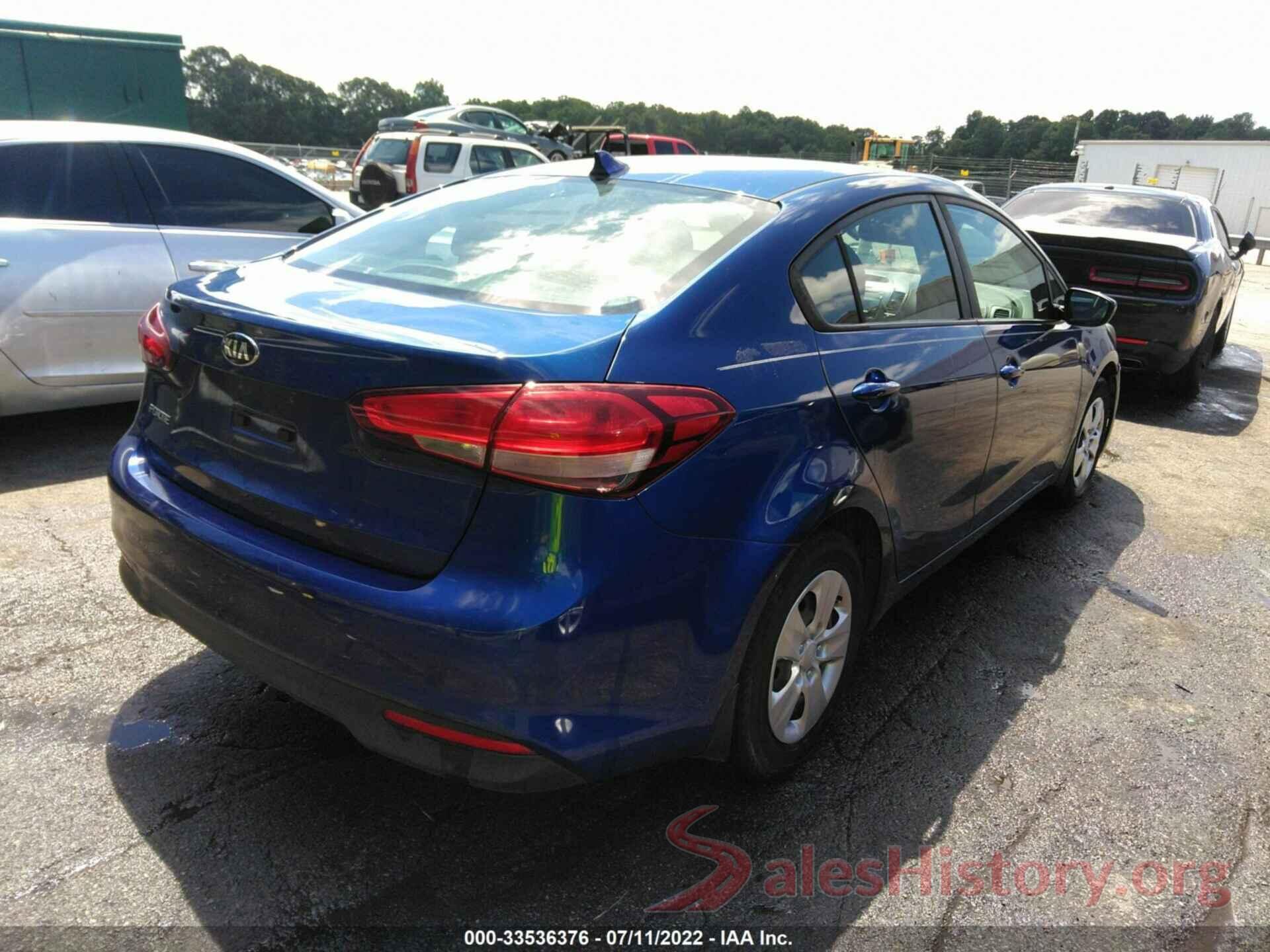 3KPFK4A78HE139089 2017 KIA FORTE