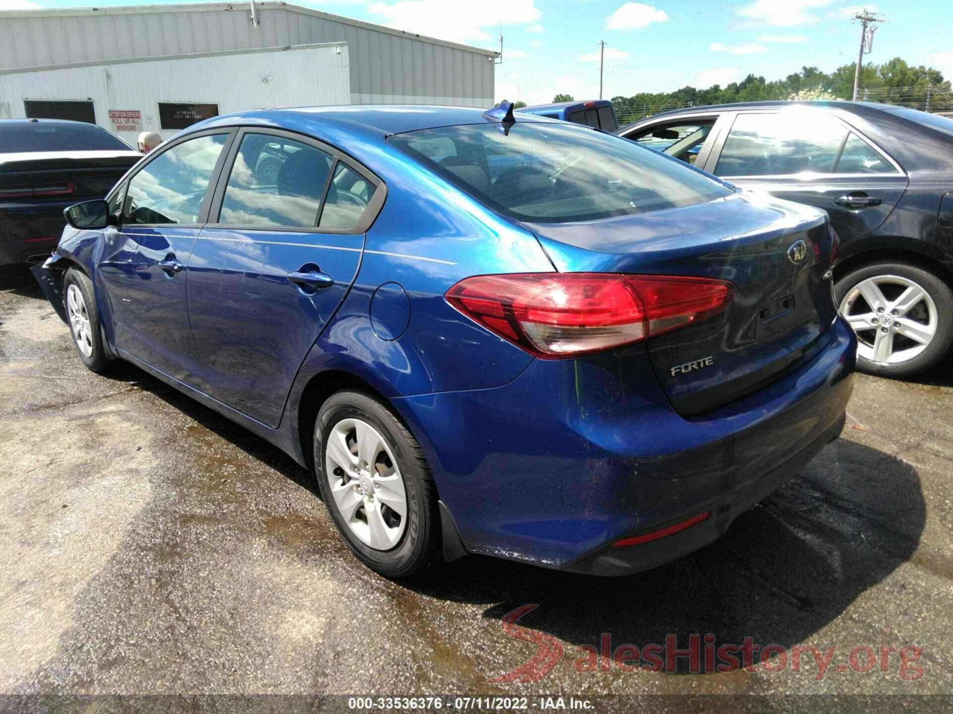 3KPFK4A78HE139089 2017 KIA FORTE