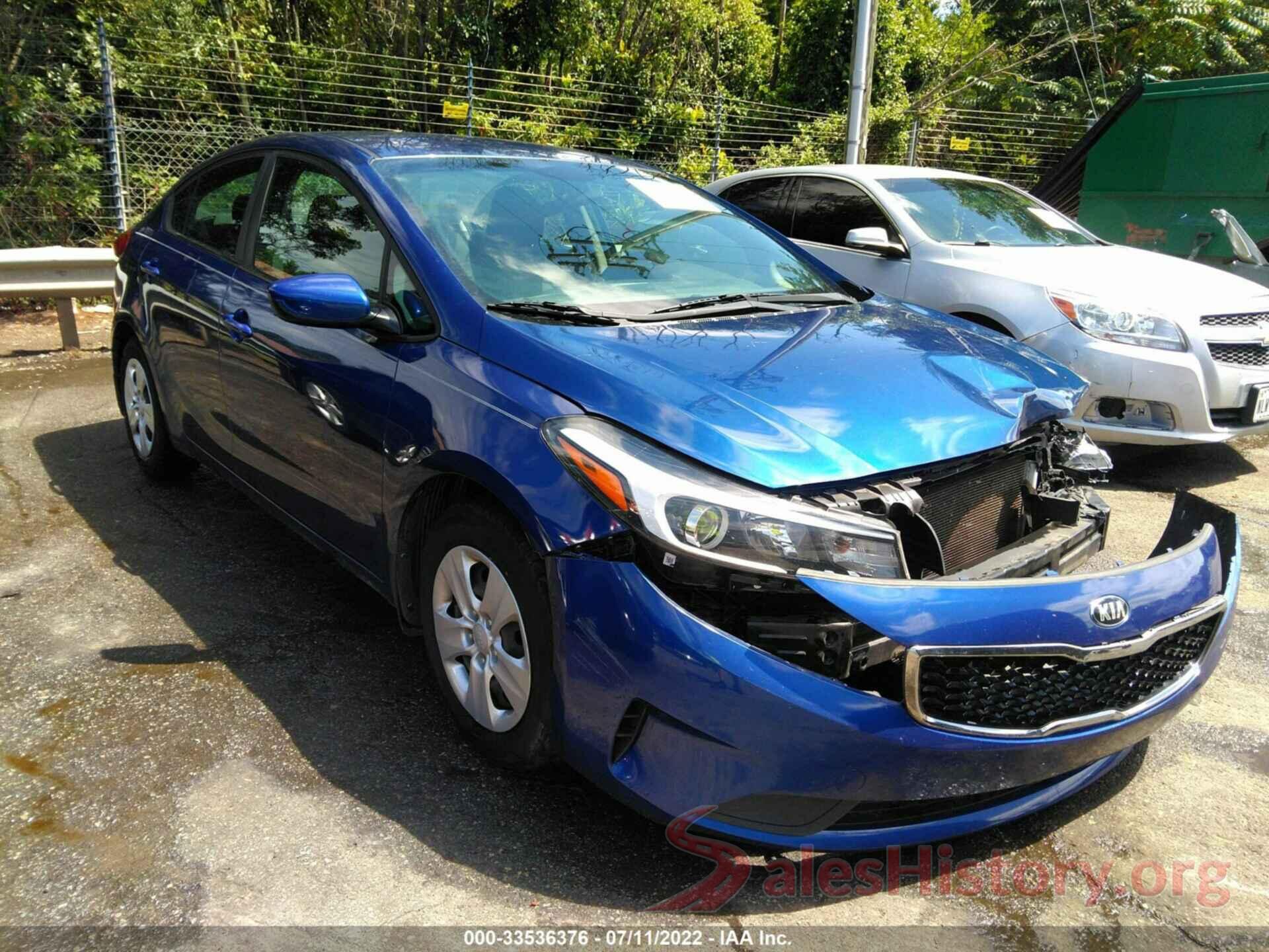 3KPFK4A78HE139089 2017 KIA FORTE