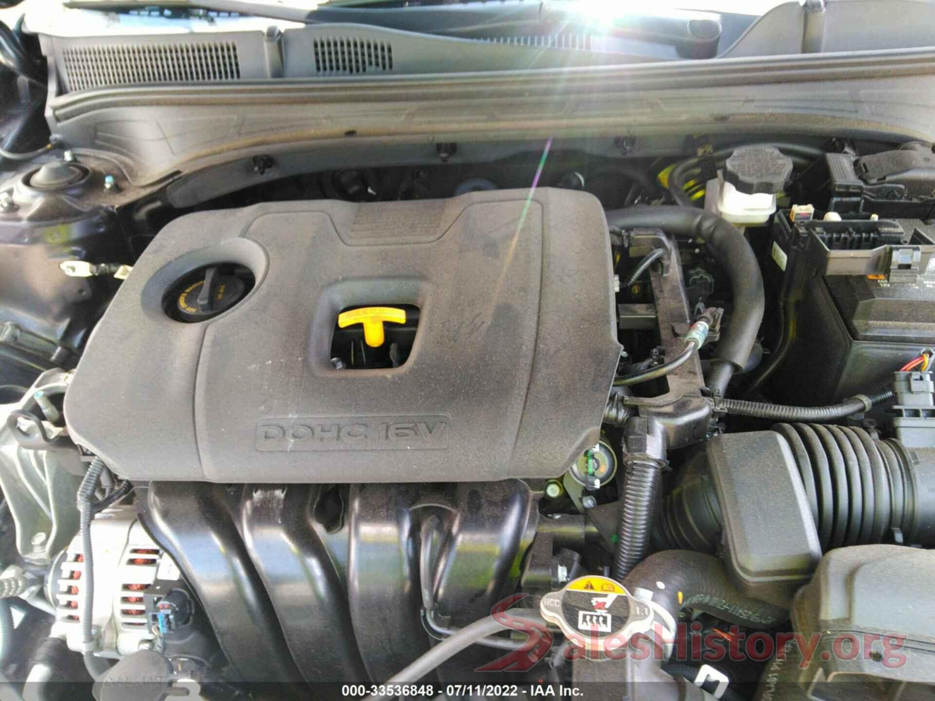 3KPF24AD4LE141596 2020 KIA FORTE