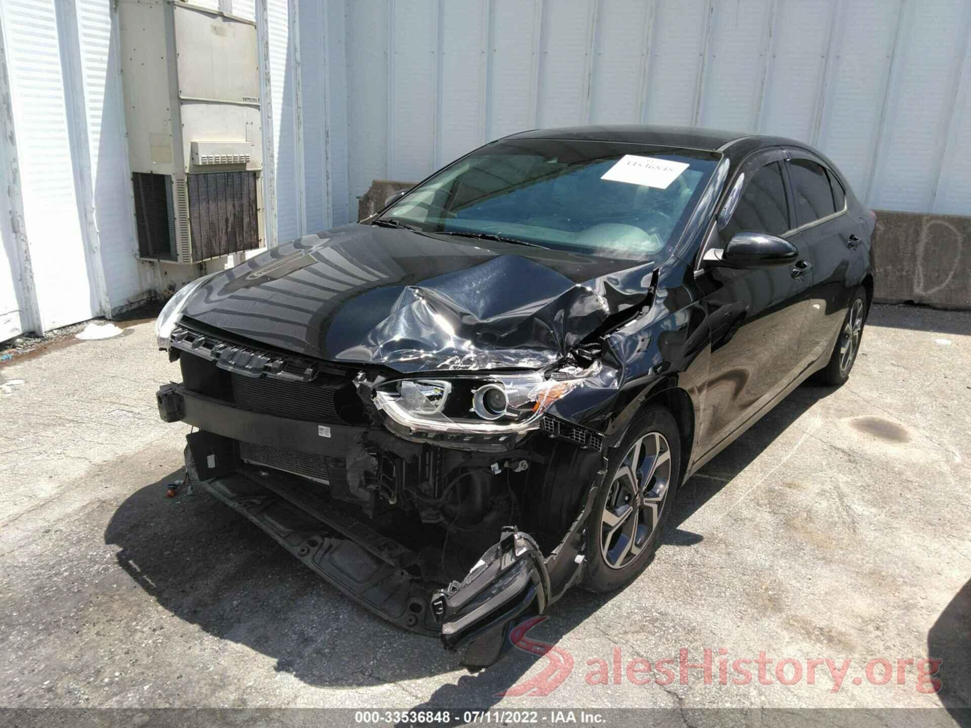 3KPF24AD4LE141596 2020 KIA FORTE