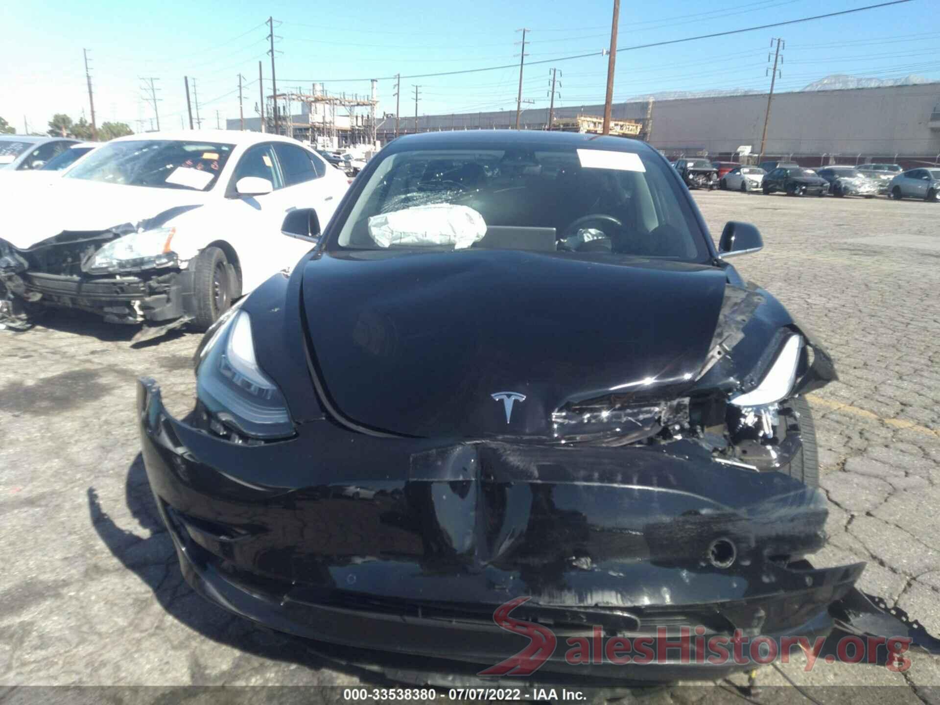 5YJ3E1EA2KF193360 2019 TESLA MODEL 3