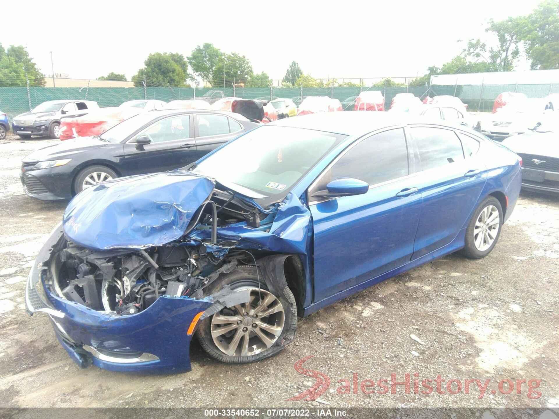 1C3CCCAB1HN510267 2017 CHRYSLER 200