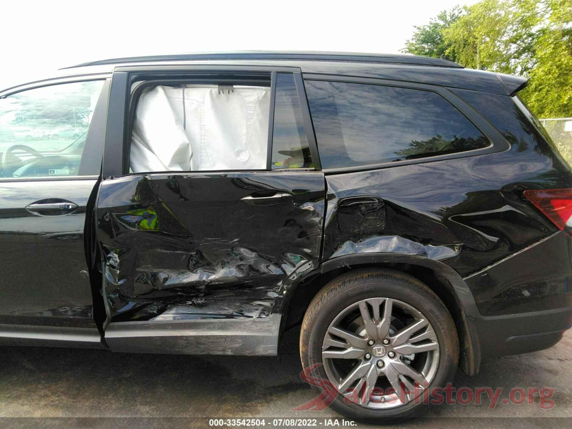 5FNYF6H33NB041279 2022 HONDA PILOT