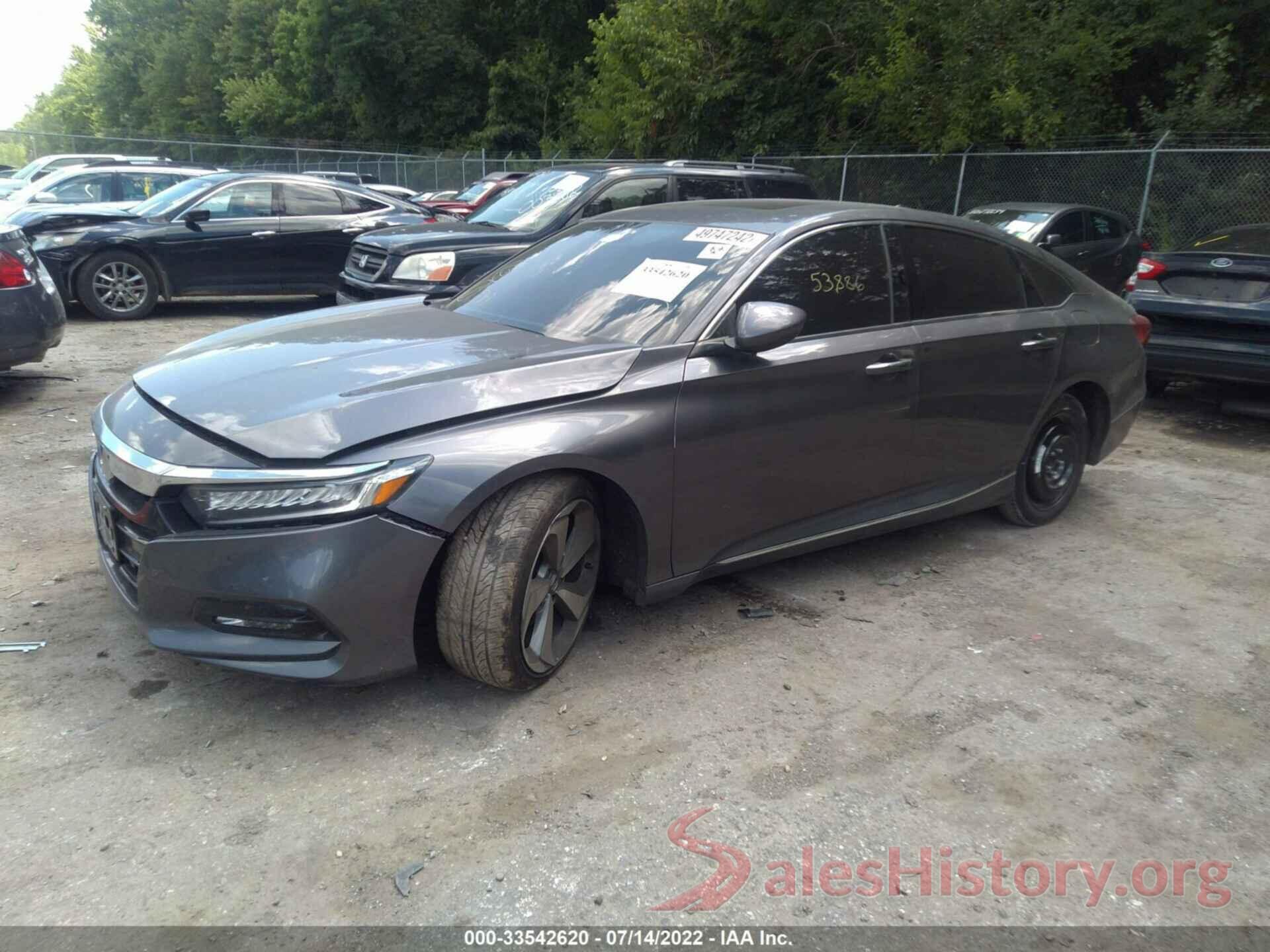 1HGCV2F91KA033863 2019 HONDA ACCORD SEDAN