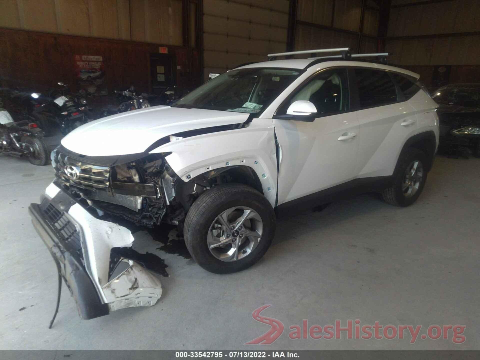 5NMJBCAE5NH049650 2022 HYUNDAI TUCSON