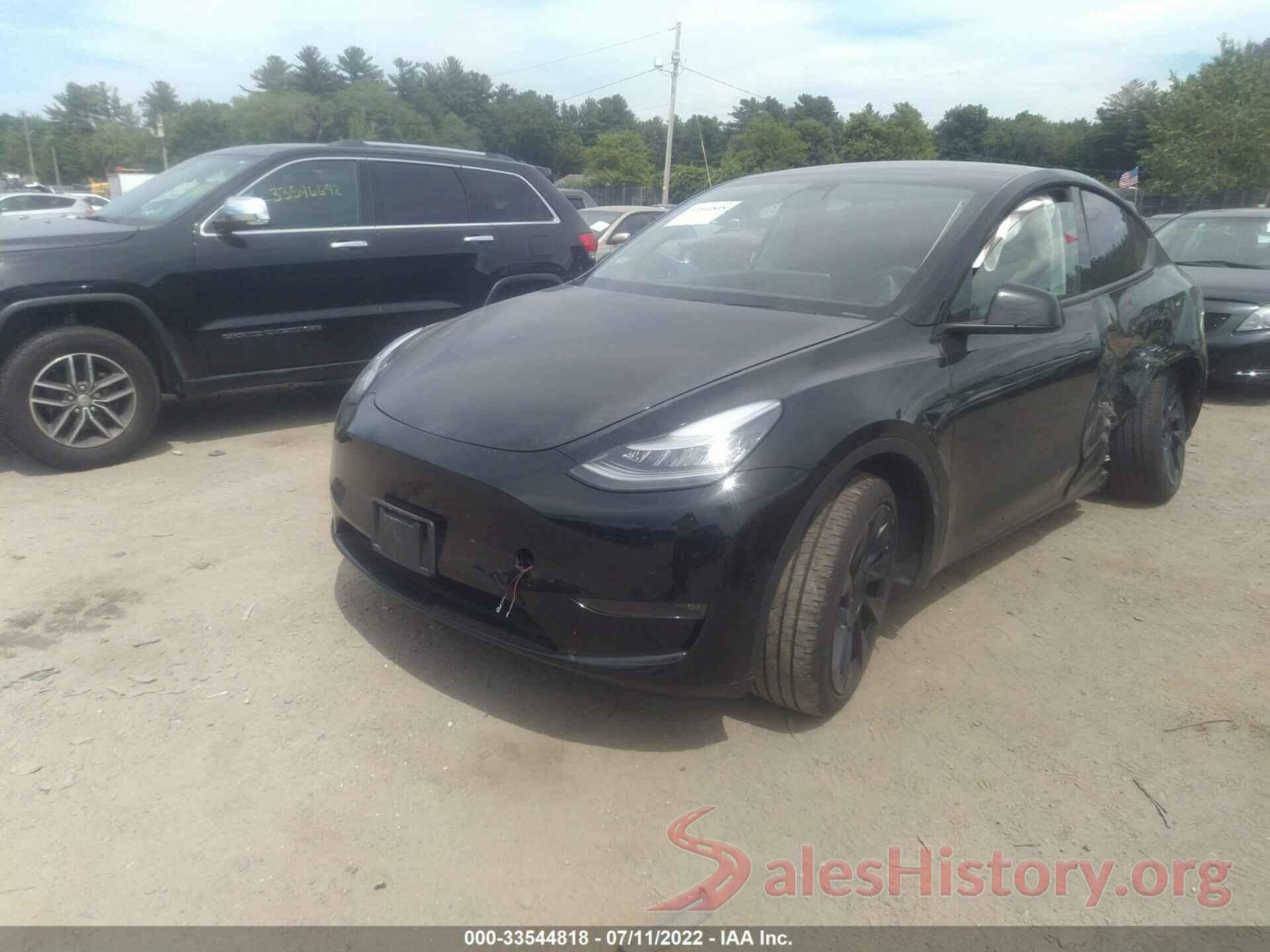 5YJYGDEE0LF040563 2020 TESLA MODEL Y