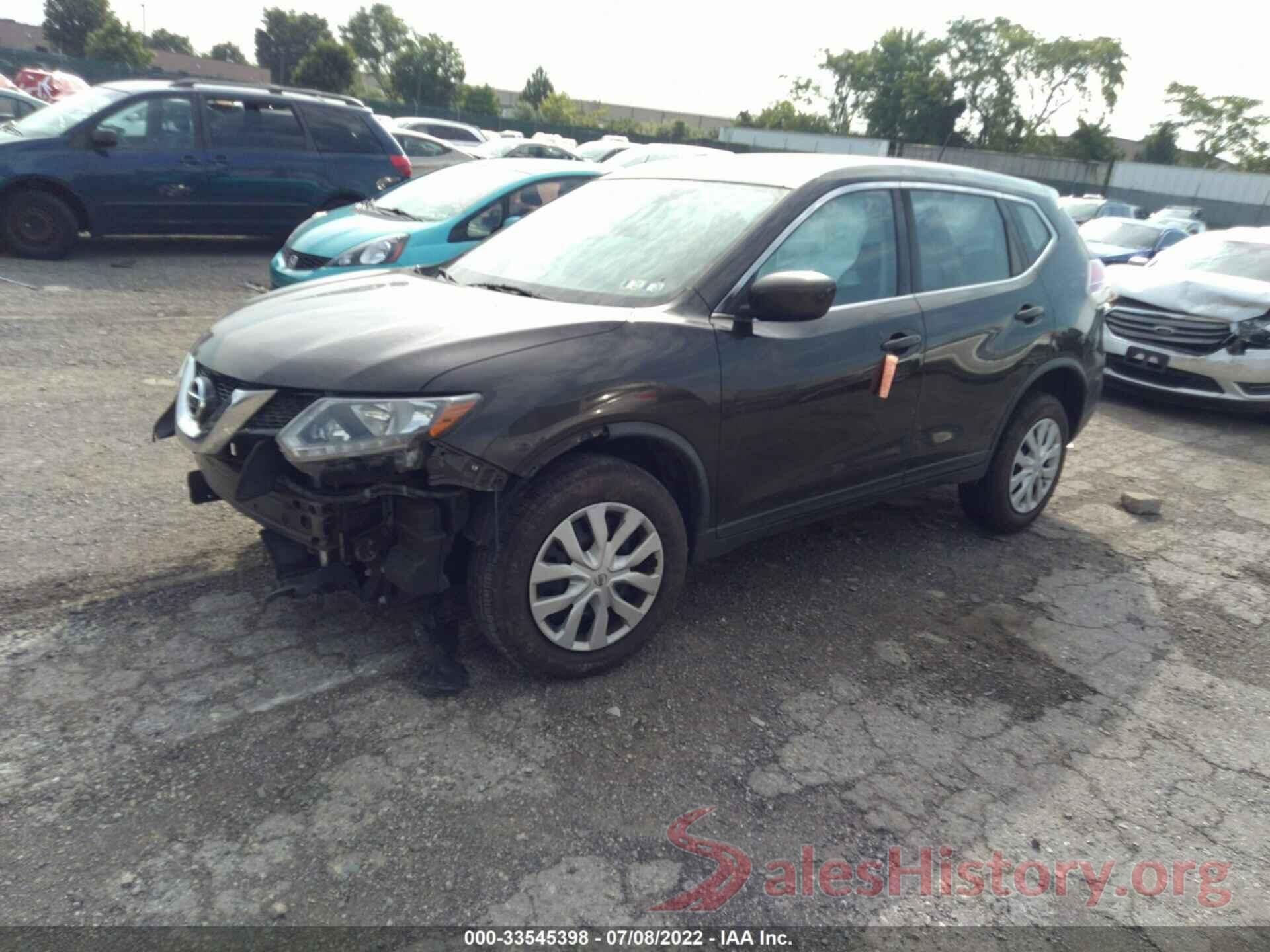 KNMAT2MV4GP687112 2016 NISSAN ROGUE