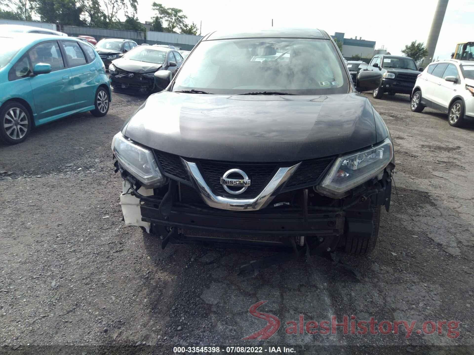 KNMAT2MV4GP687112 2016 NISSAN ROGUE