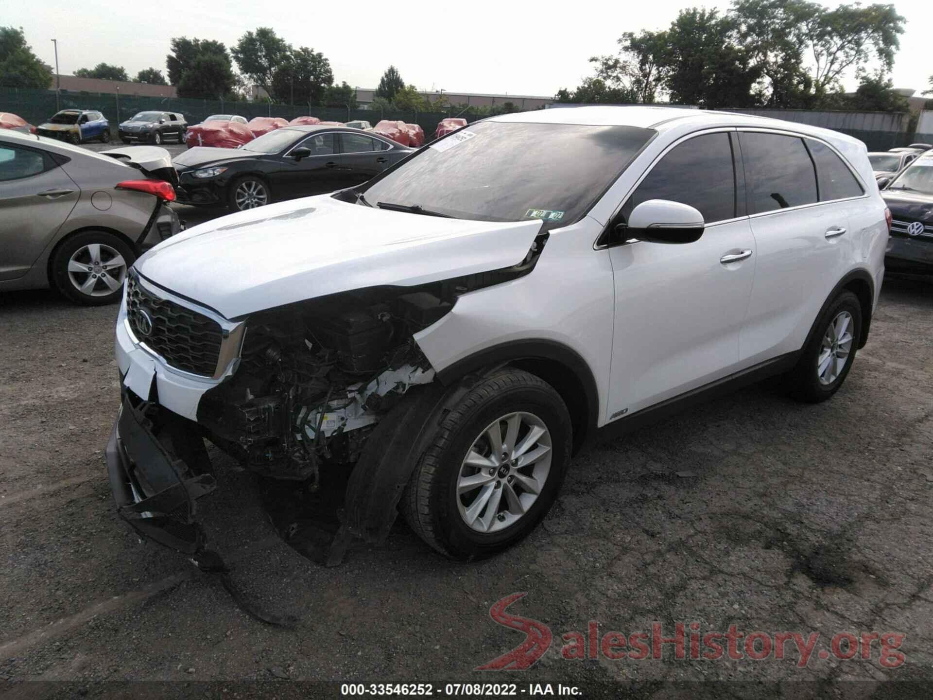 5XYPGDA33KG574826 2019 KIA SORENTO