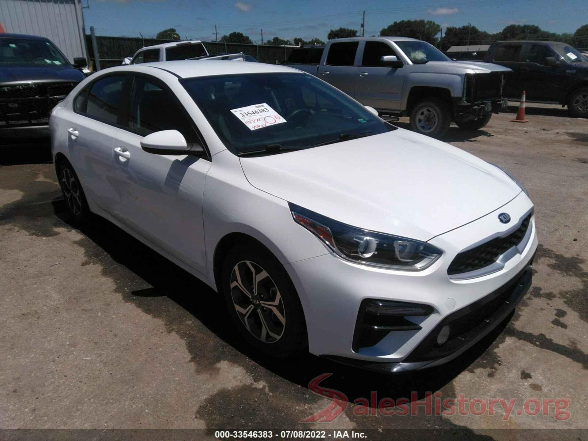 3KPF24AD7KE112222 2019 KIA FORTE