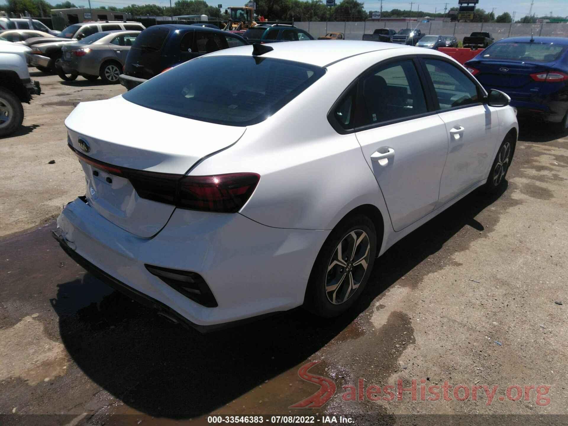 3KPF24AD7KE112222 2019 KIA FORTE