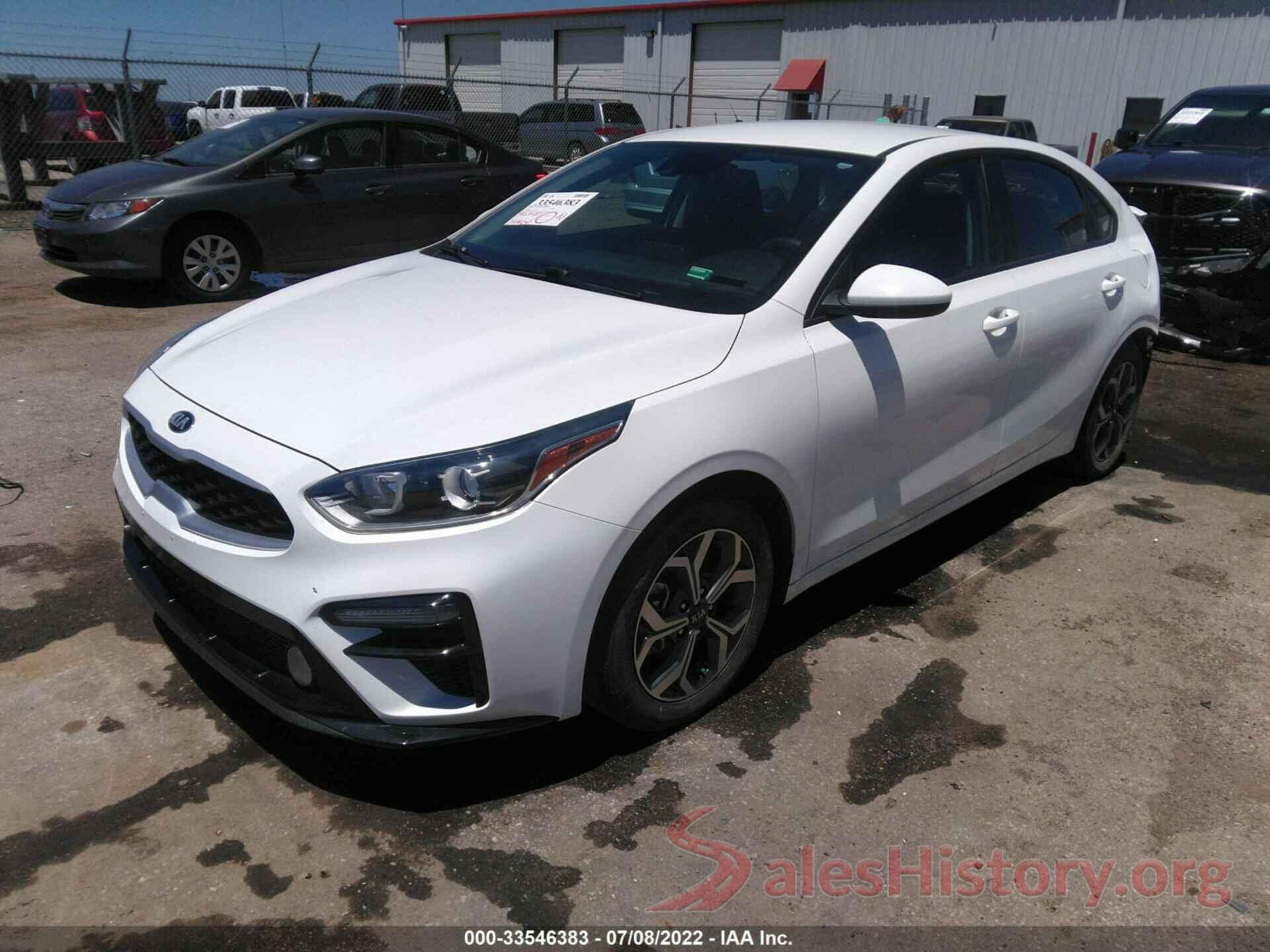 3KPF24AD7KE112222 2019 KIA FORTE