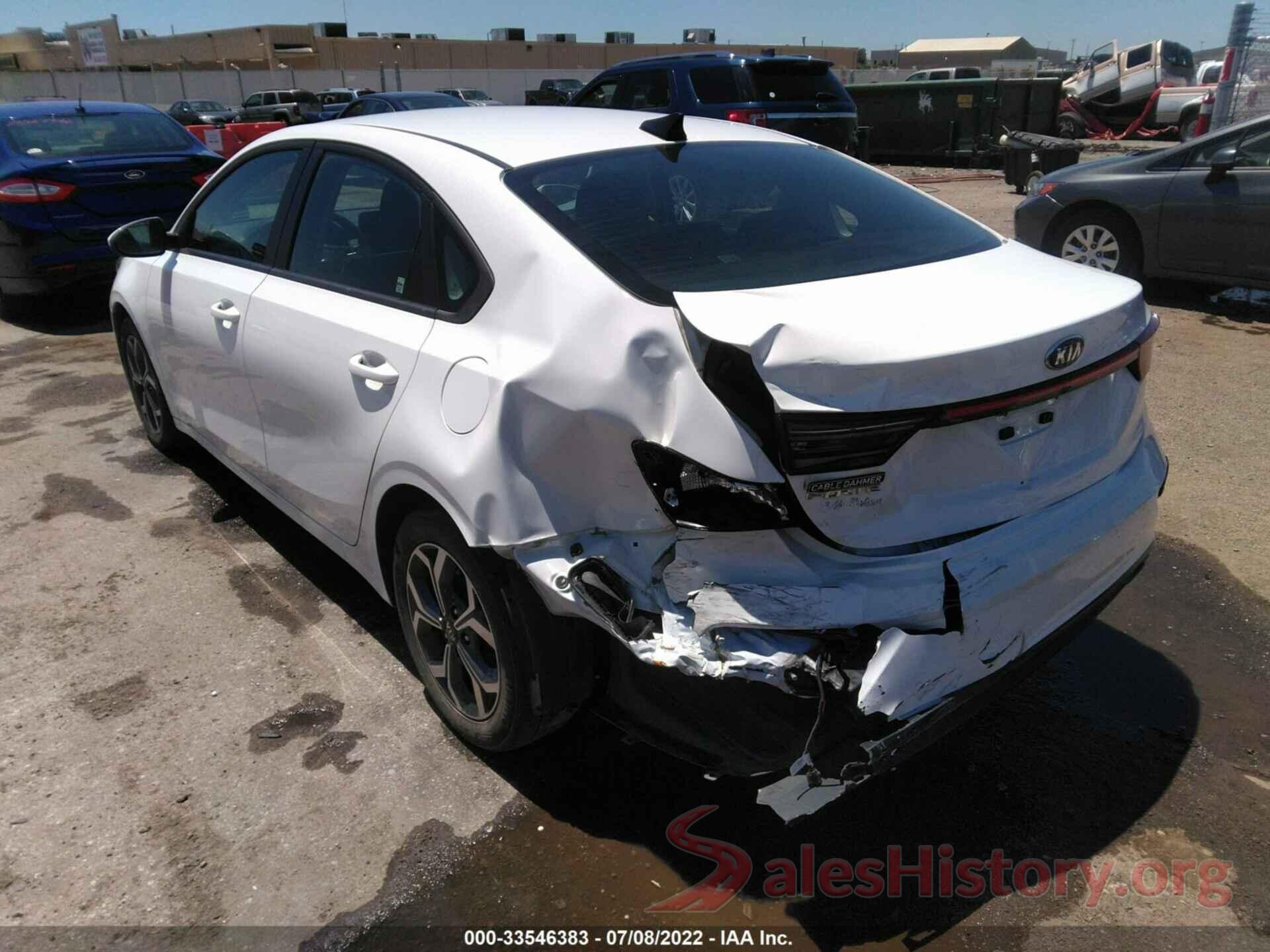 3KPF24AD7KE112222 2019 KIA FORTE