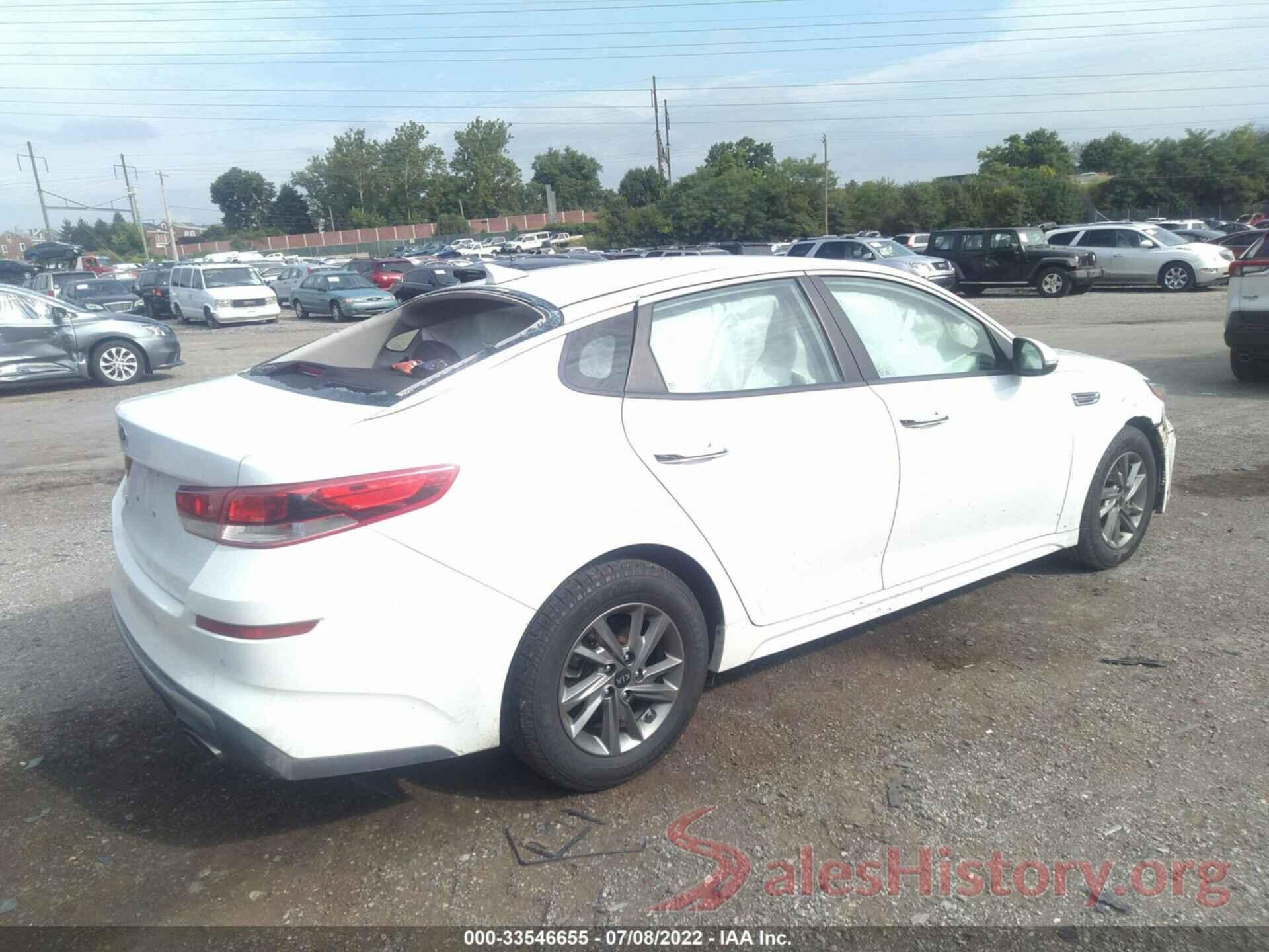 5XXGT4L33KG356835 2019 KIA OPTIMA