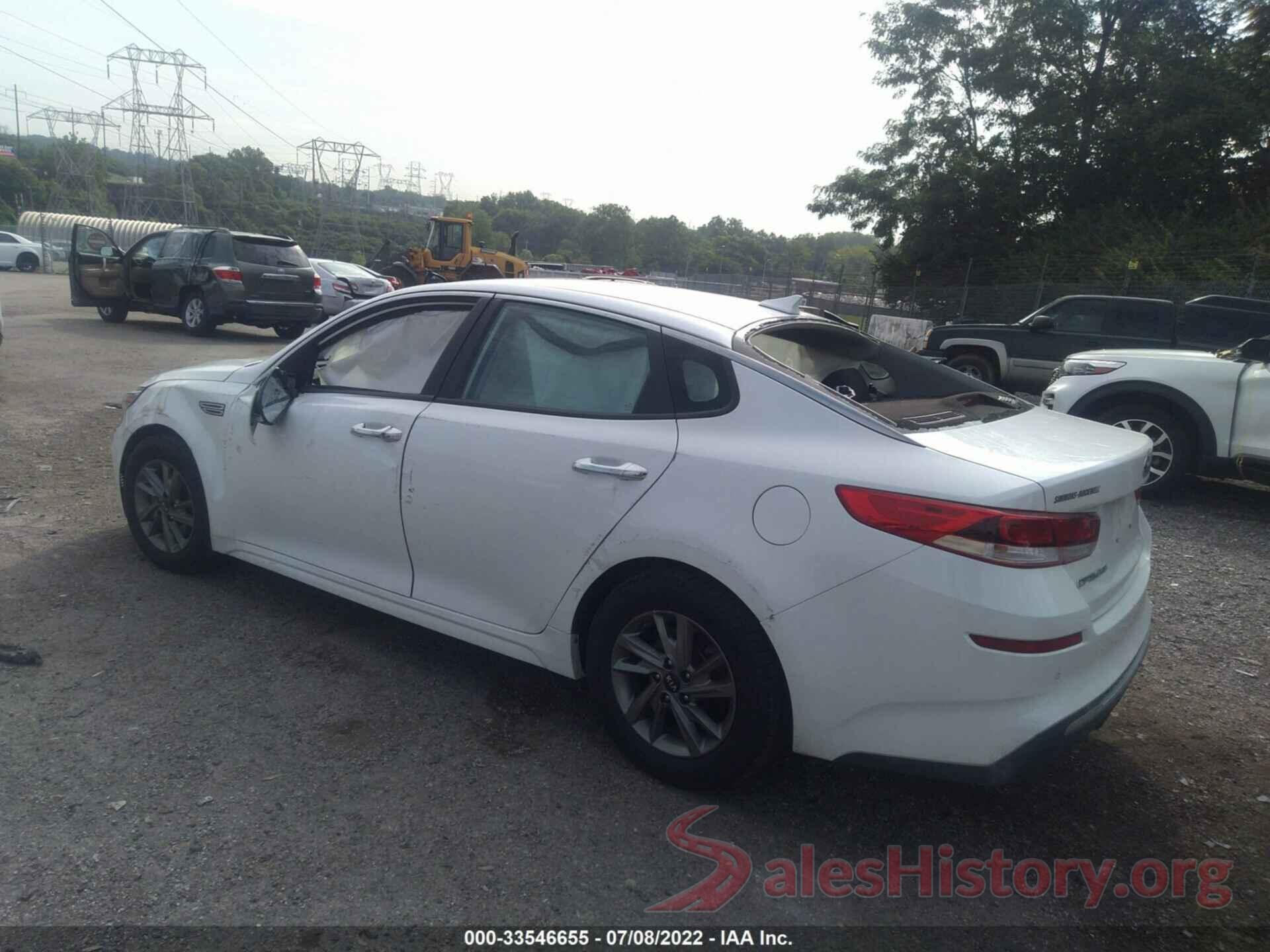 5XXGT4L33KG356835 2019 KIA OPTIMA