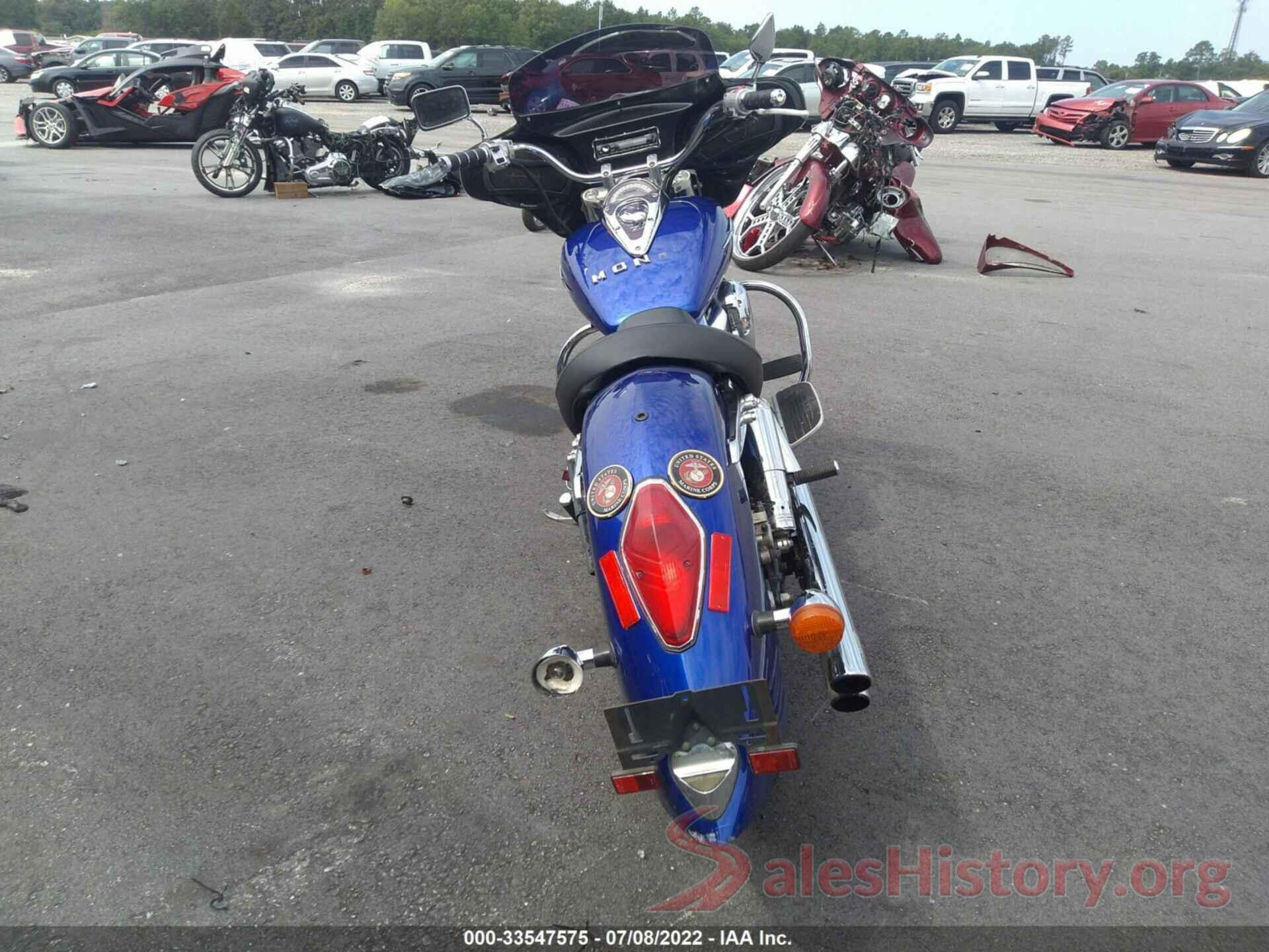 1HFSC52016A309706 2006 HONDA VT1300