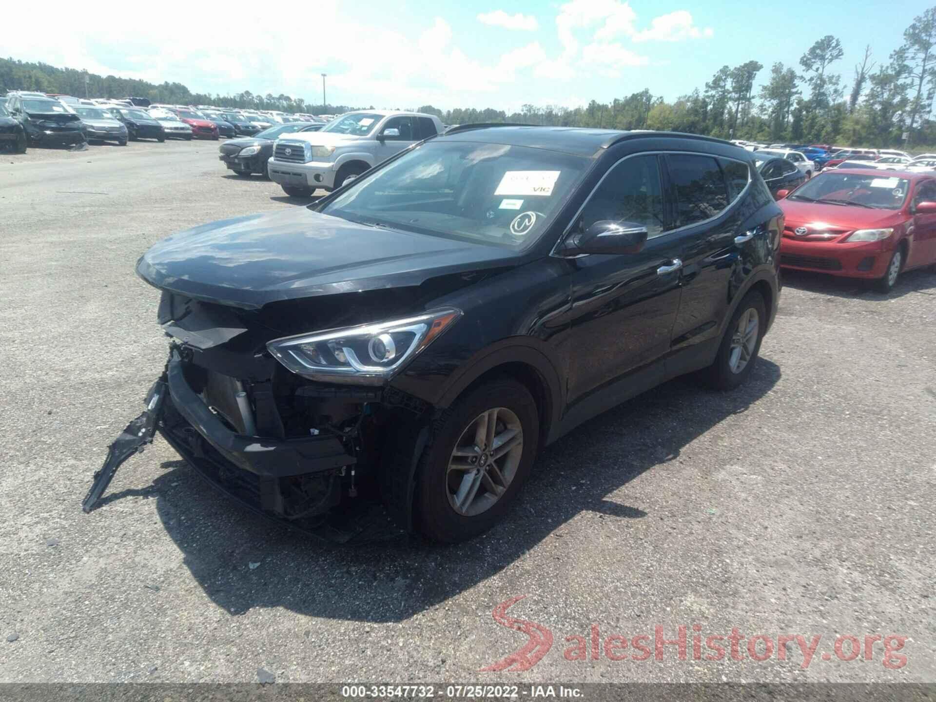 5NMZUDLB9JH067892 2018 HYUNDAI SANTA FE SPORT