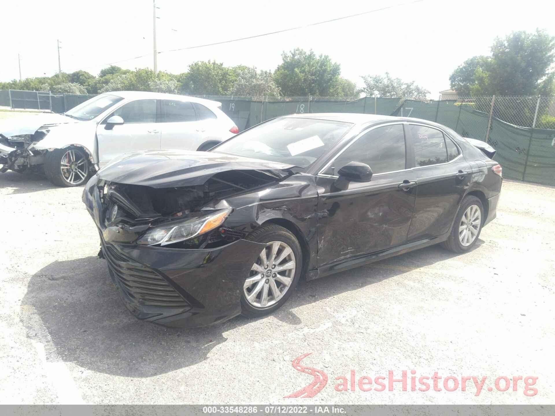 4T1B11HKXKU684869 2019 TOYOTA CAMRY