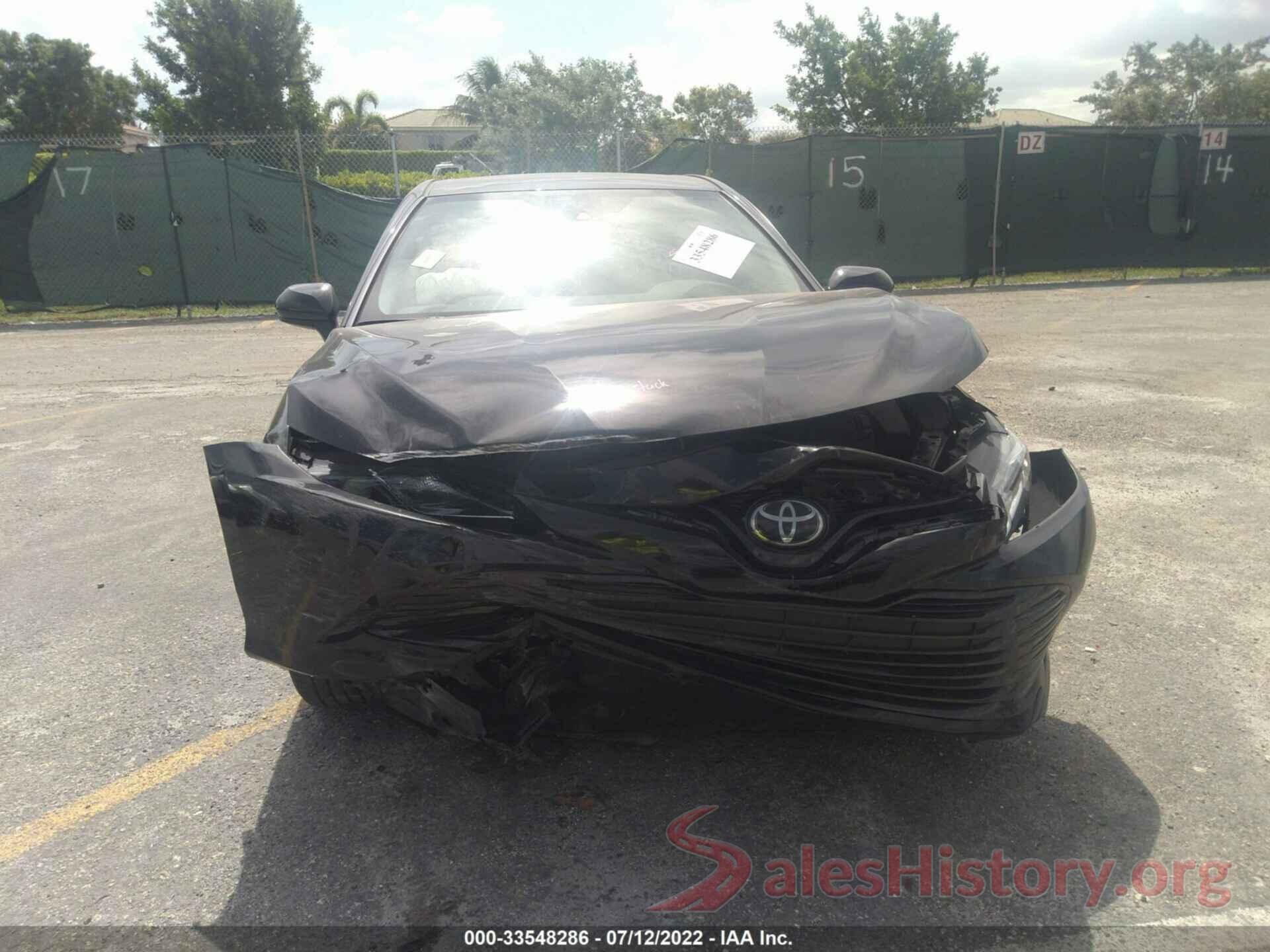 4T1B11HKXKU684869 2019 TOYOTA CAMRY