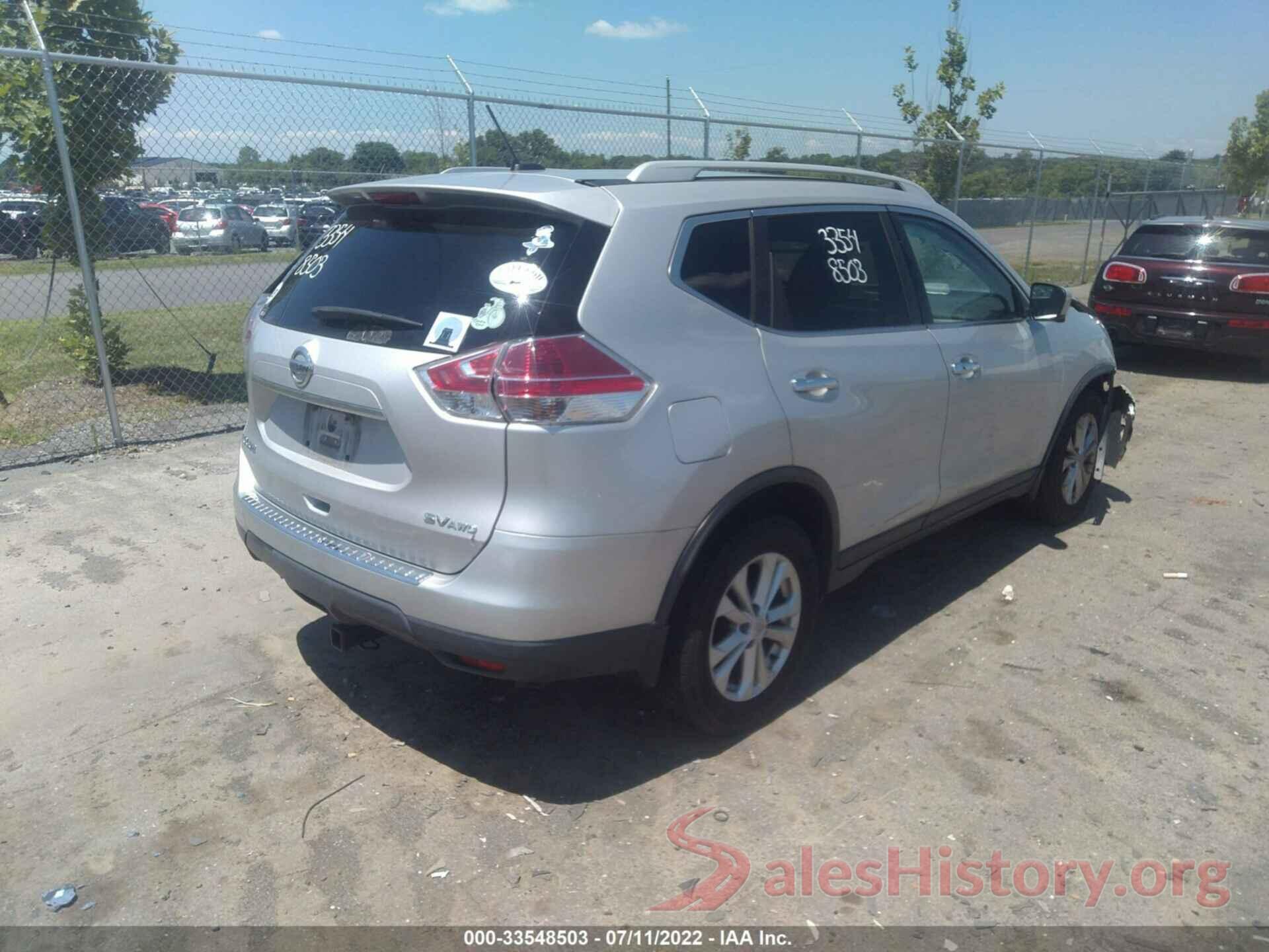 5N1AT2MV6GC836851 2016 NISSAN ROGUE