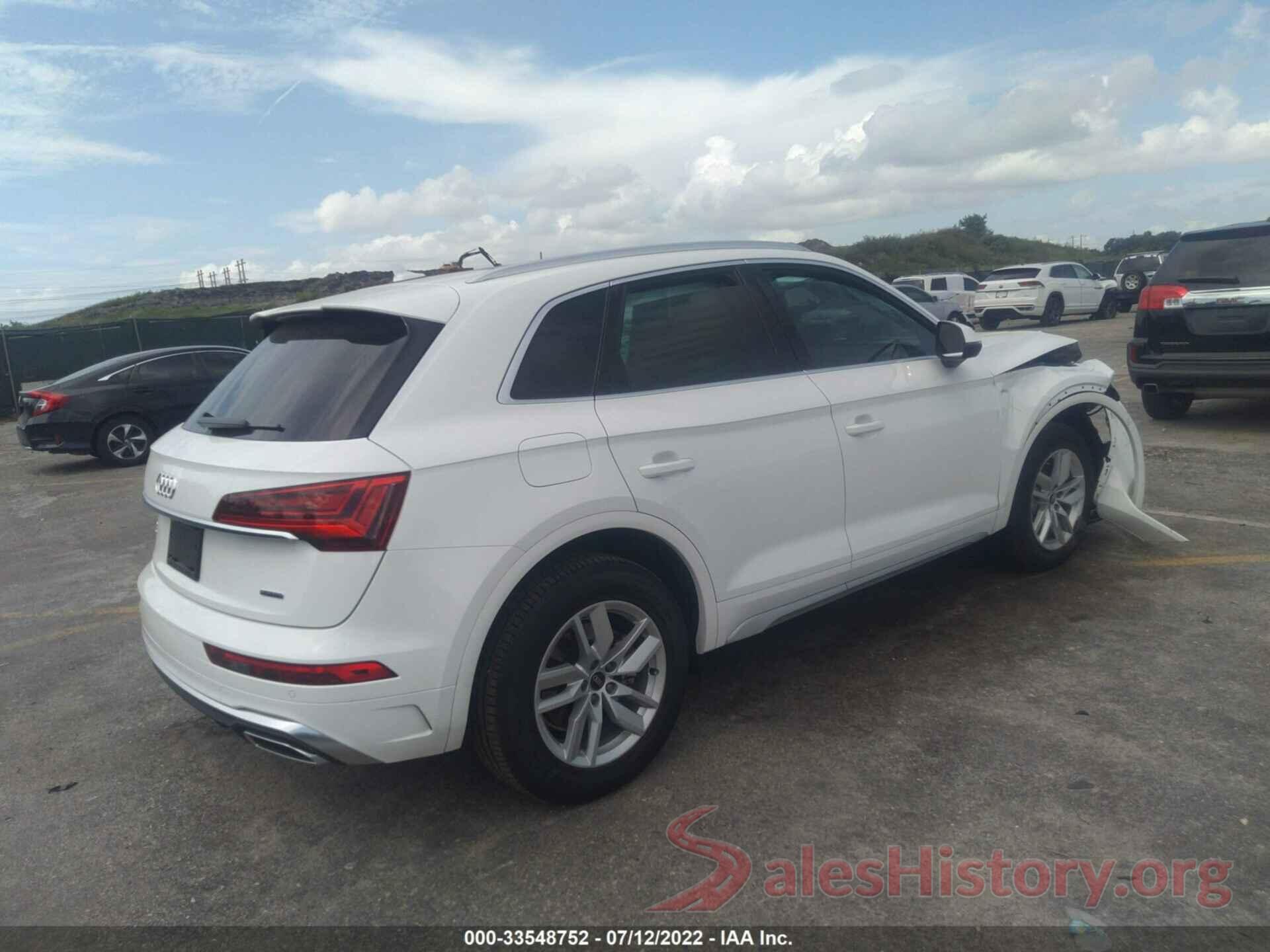 WA1GAAFY7N2017186 2022 AUDI Q5