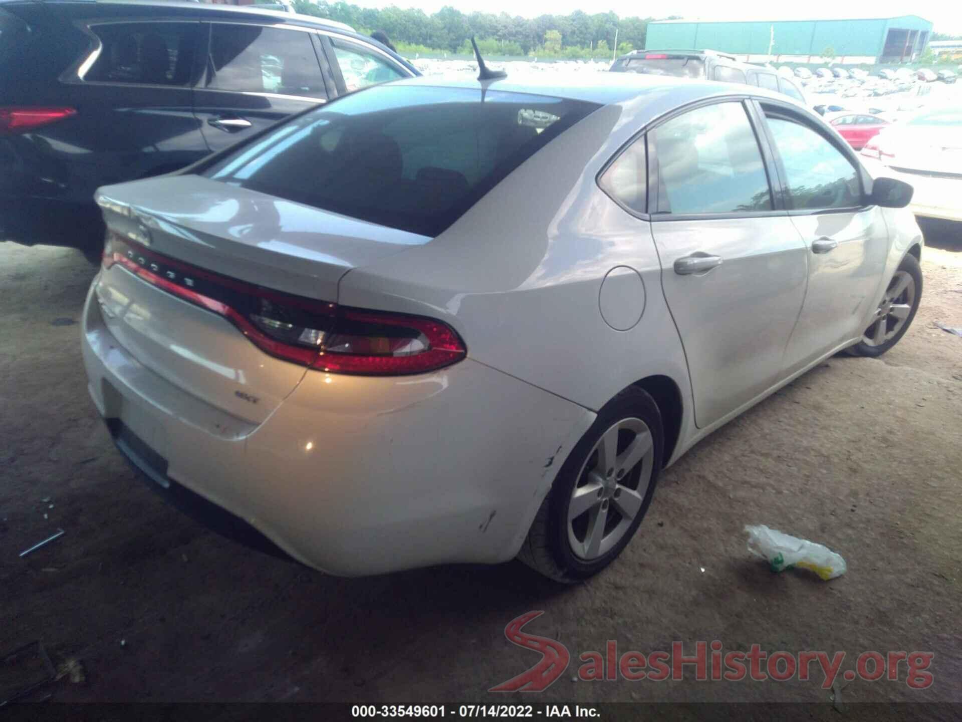 1C3CDFBB2GD741454 2016 DODGE DART