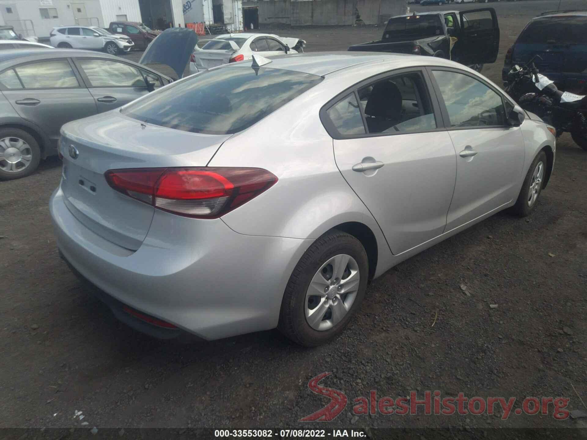 3KPFK4A74JE193270 2018 KIA FORTE