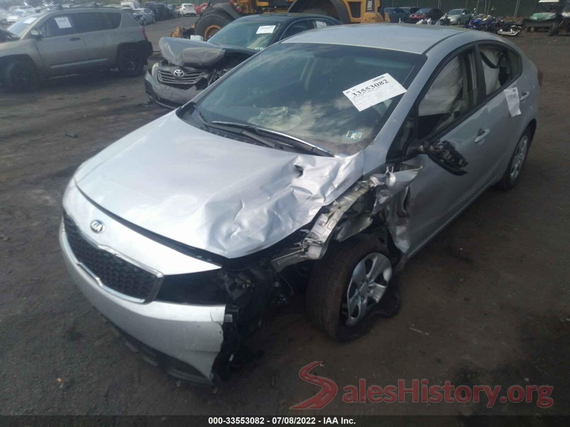 3KPFK4A74JE193270 2018 KIA FORTE