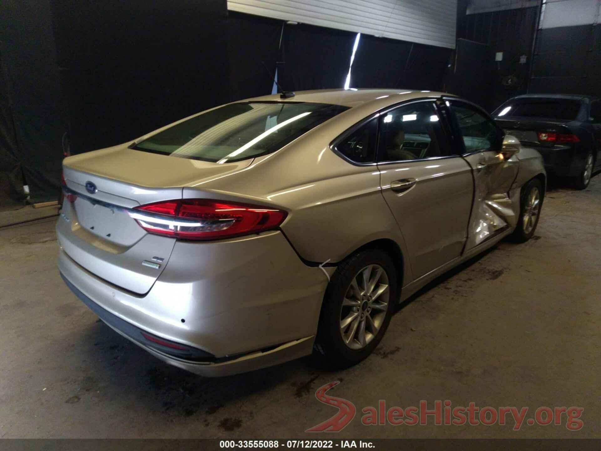 3FA6P0HD3HR136315 2017 FORD FUSION